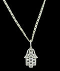 Celtic Knot Hamsa Pendant