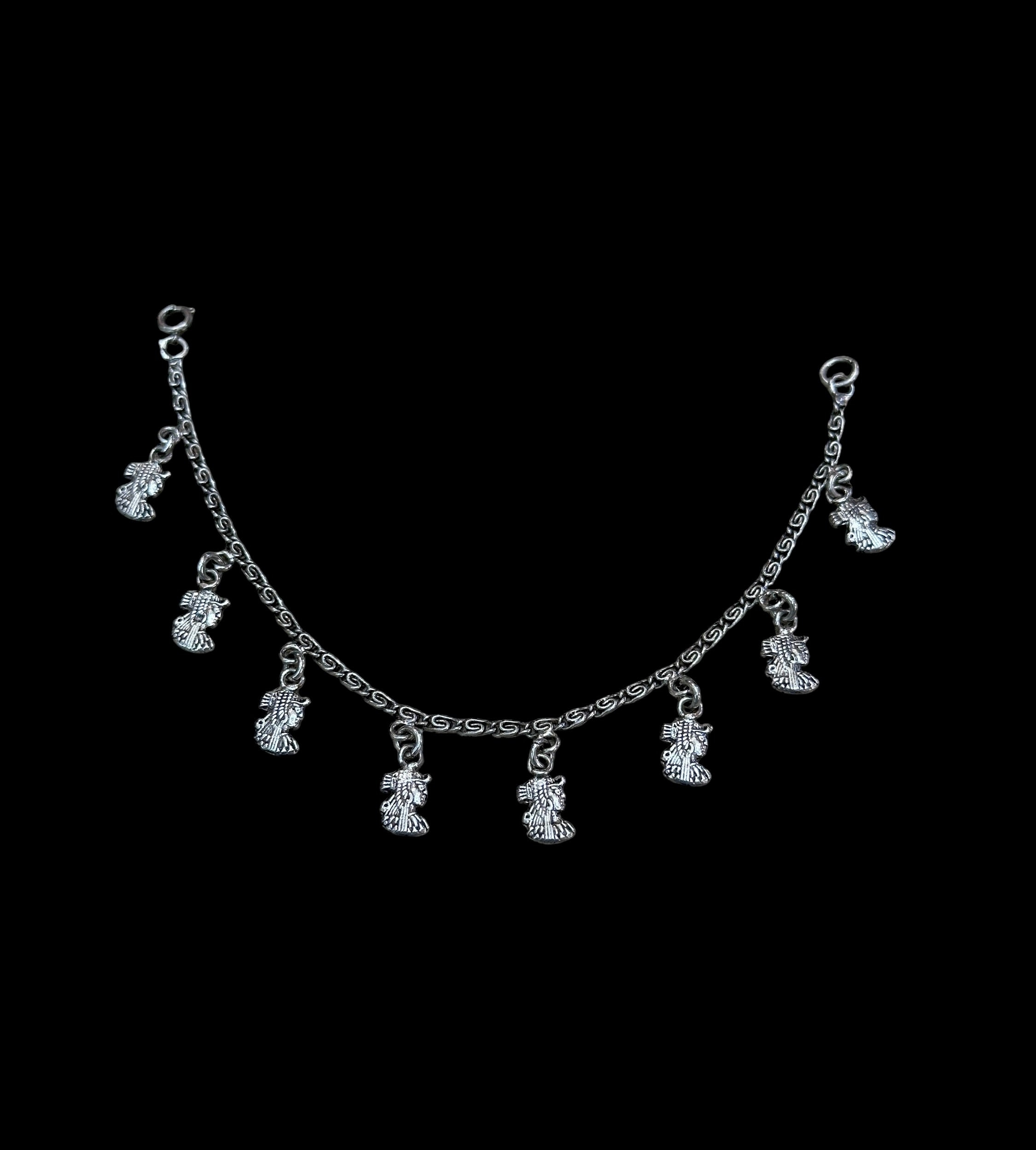 Cleopatra Charm Anklet