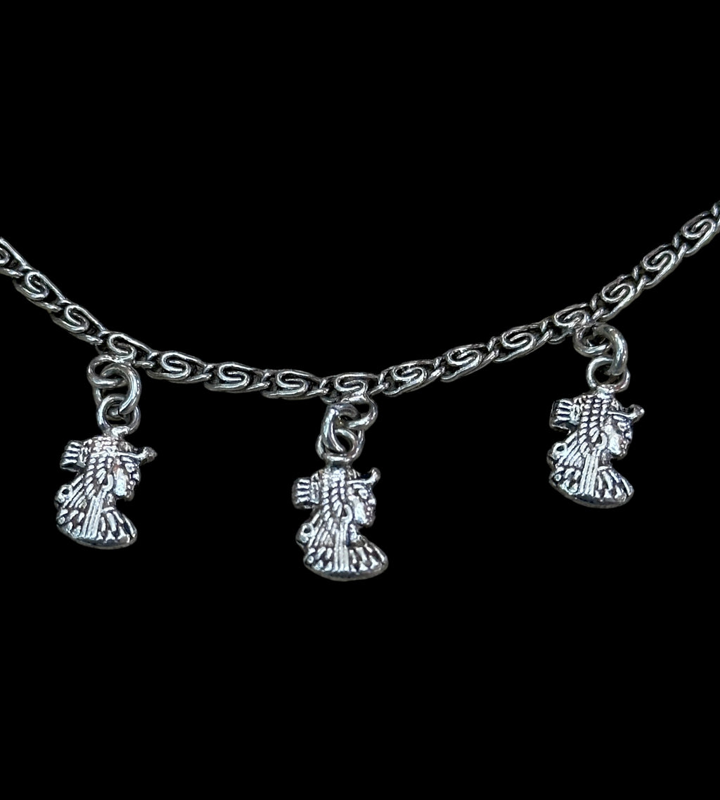 Cleopatra Charm Anklet