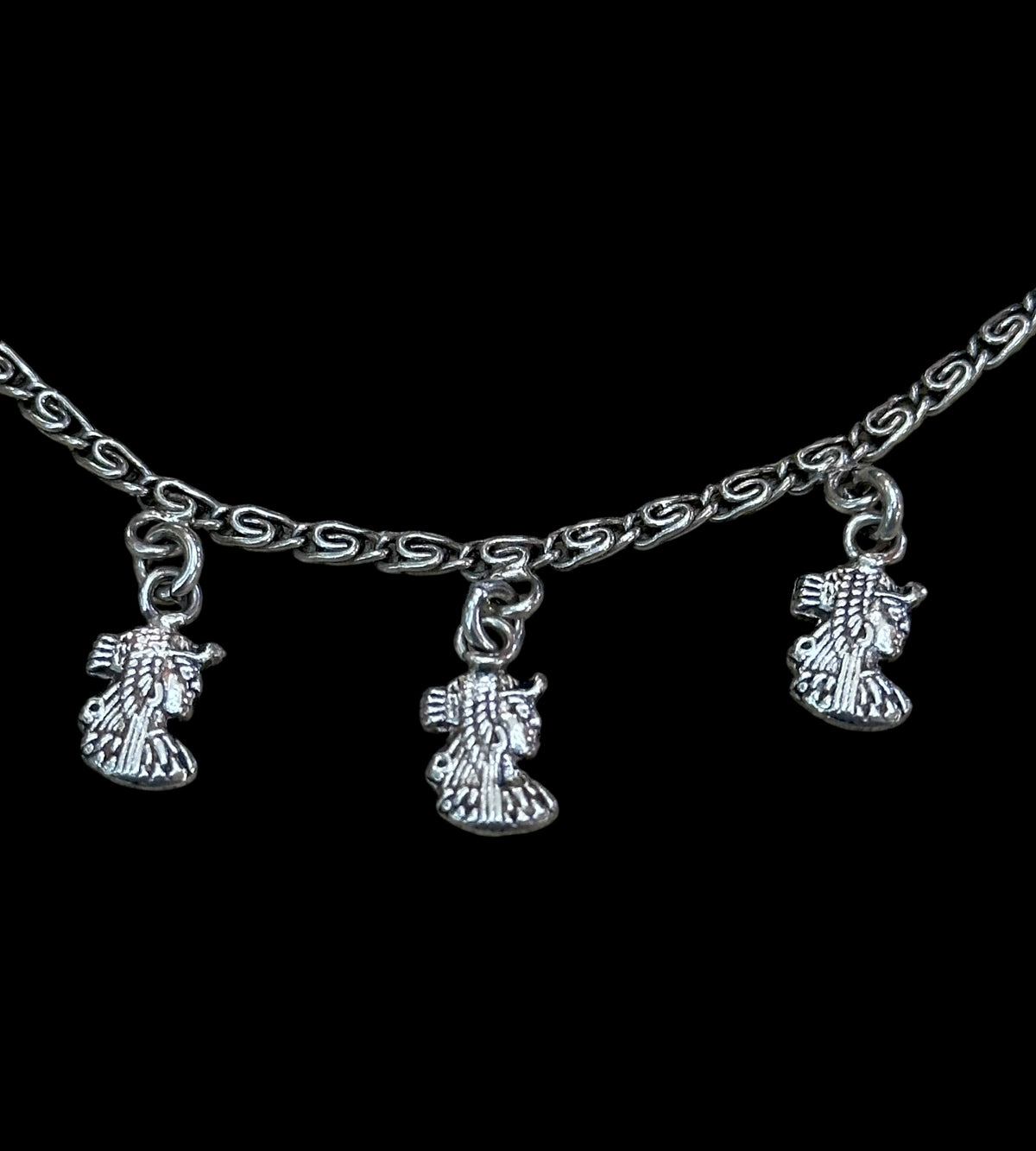 Cleopatra Charm Anklet