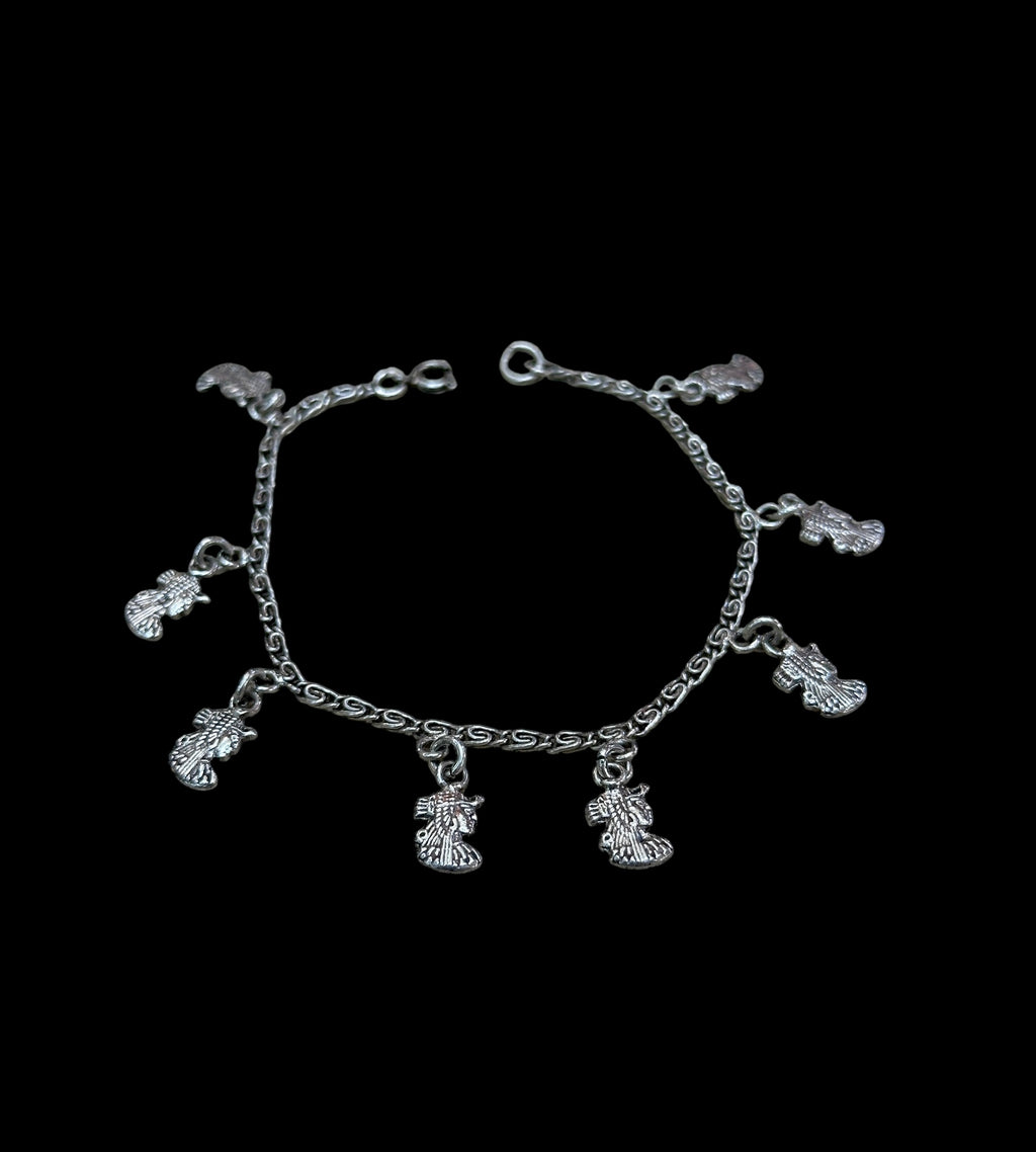 Cleopatra Charm Anklet