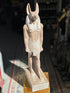 Anubis Statue - Red Granite