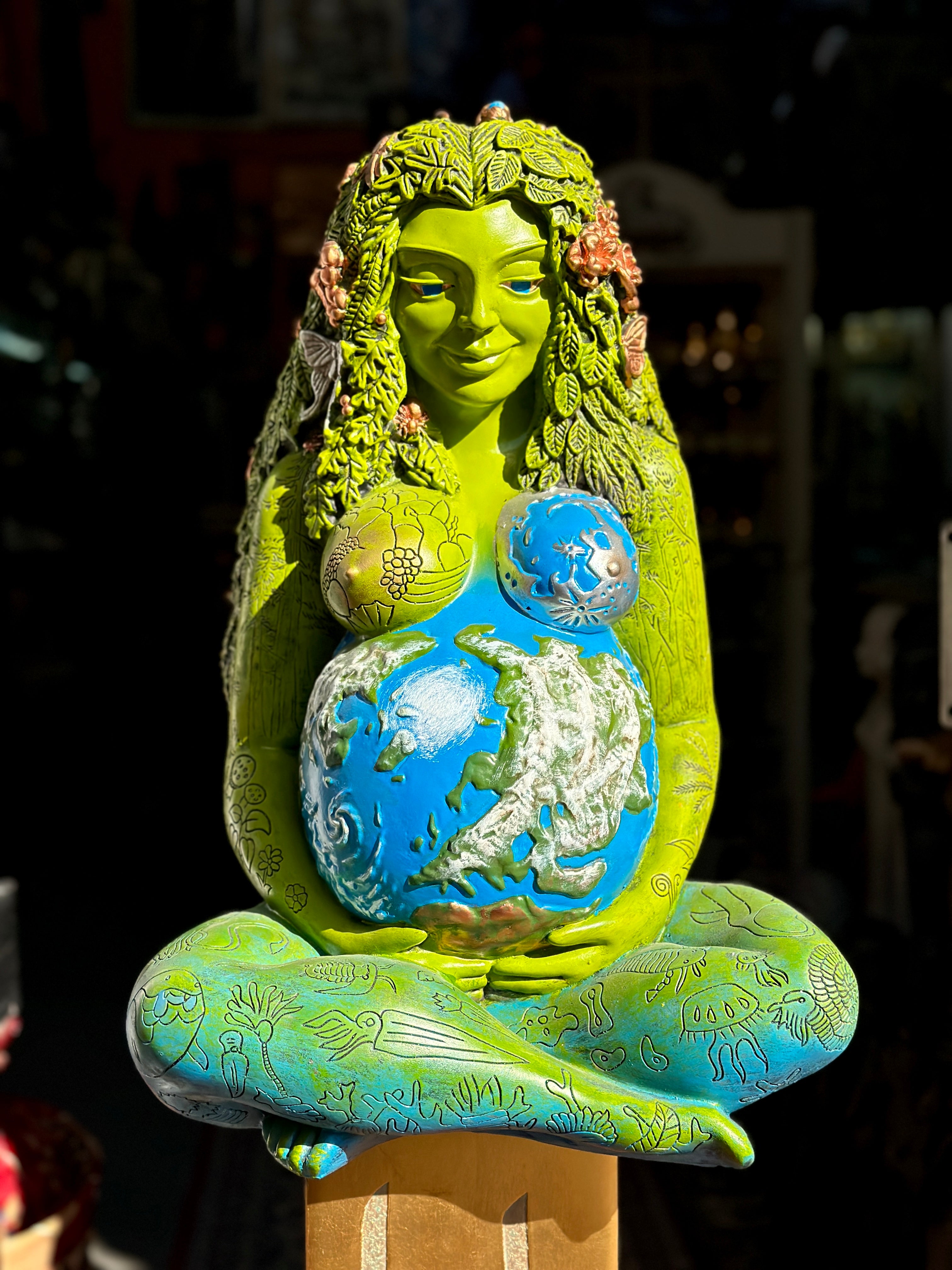 Gaia Statue