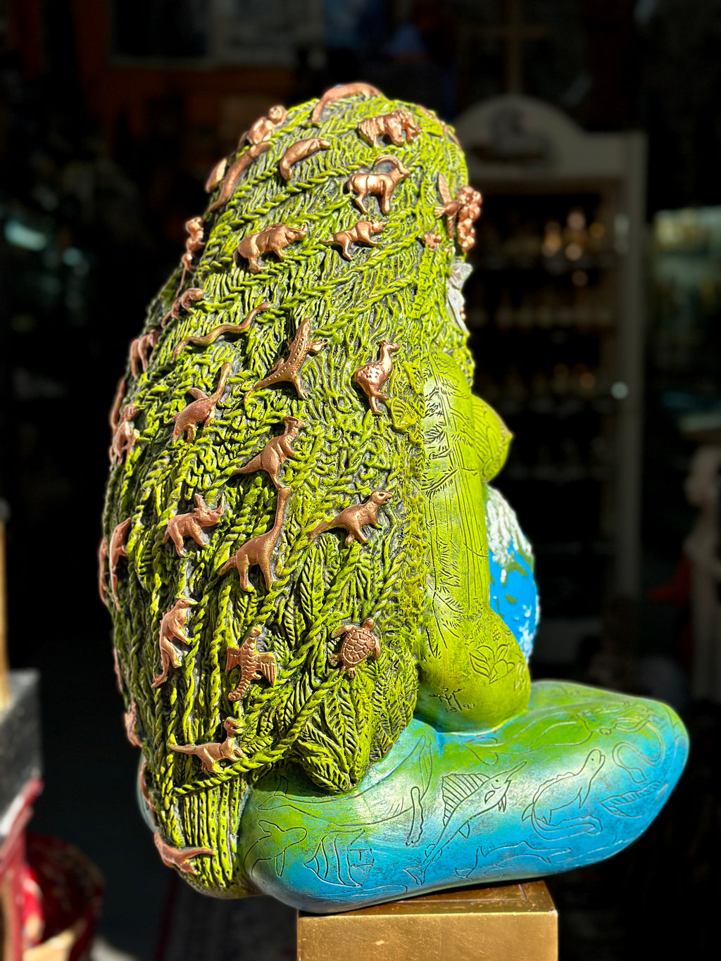 Gaia Statue