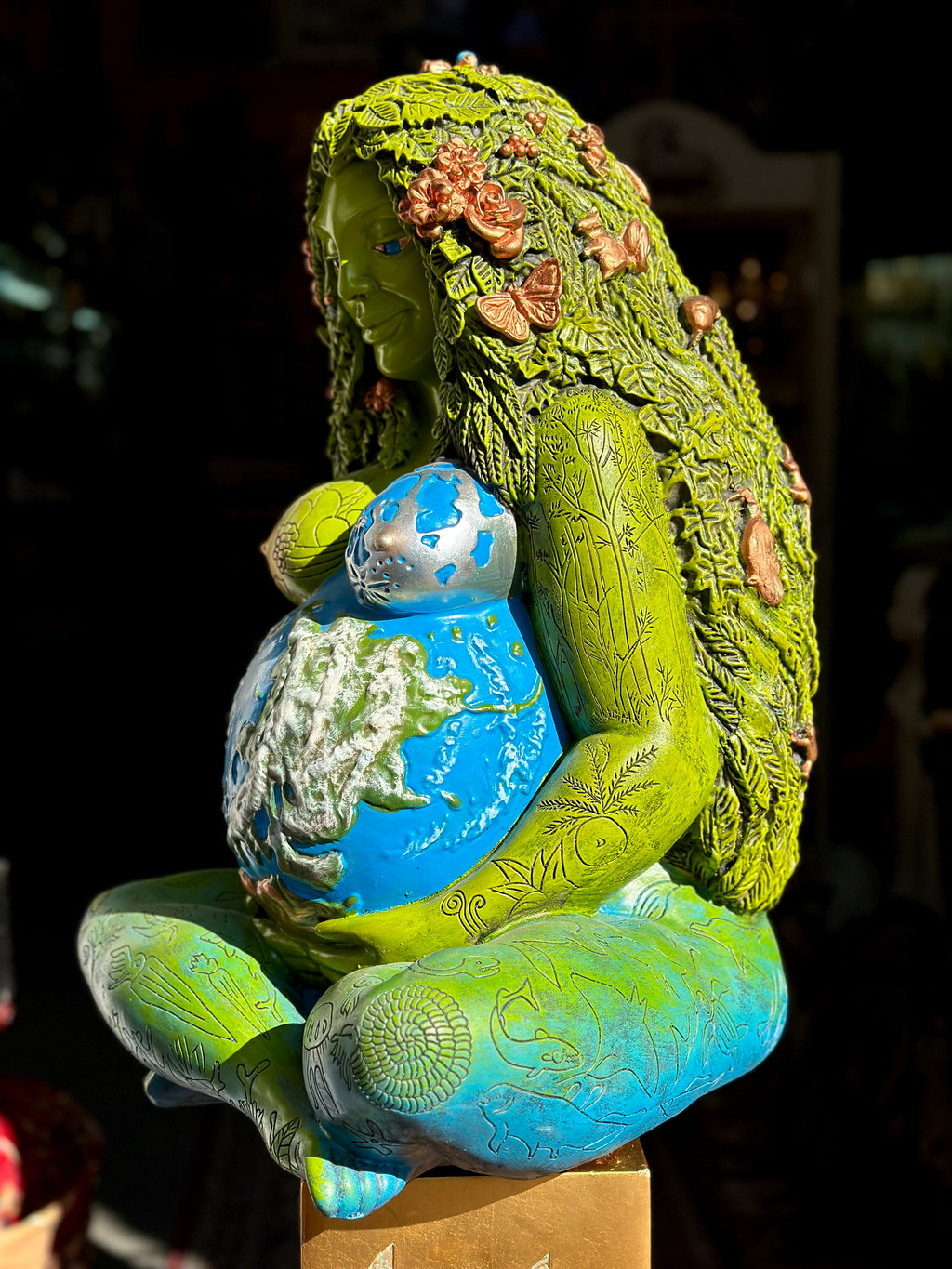 Gaia Statue