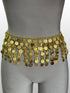 Egyptian Brass Coin Belt
