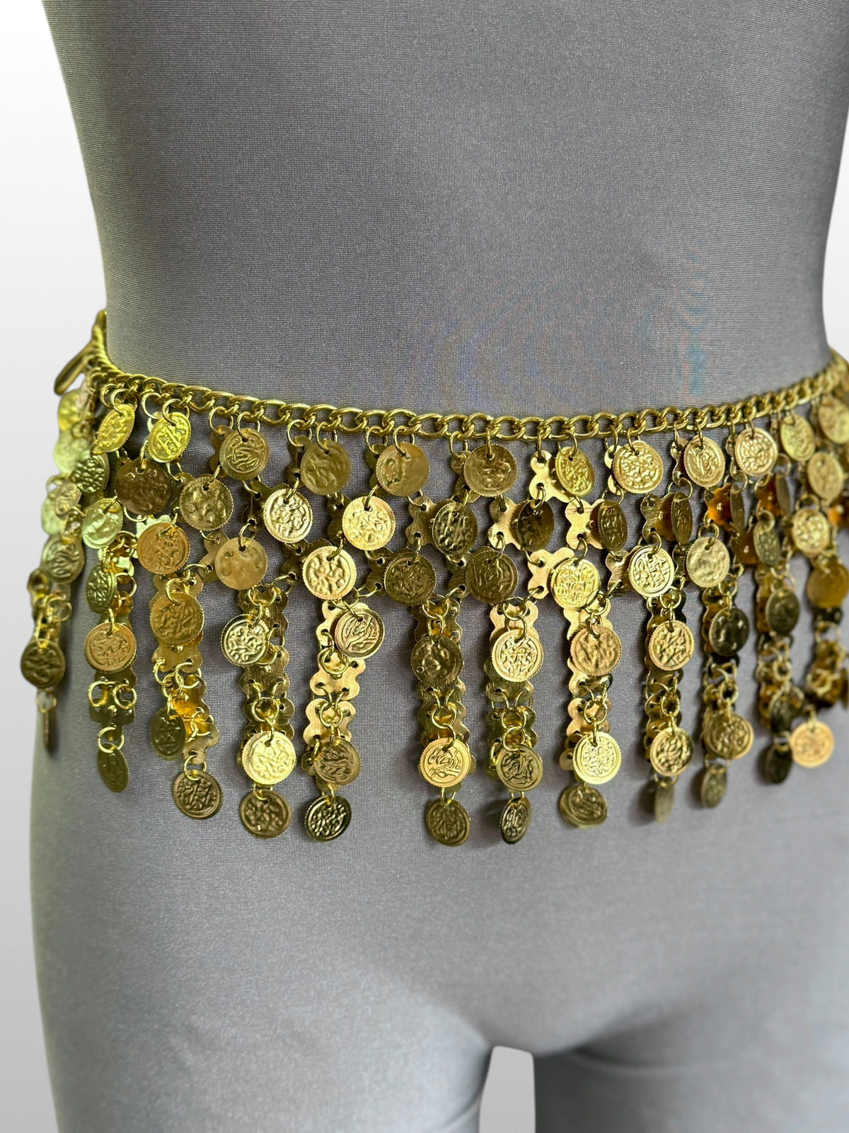 Egyptian Brass Coin Belt