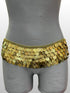 Egyptian Brass Coin Belt 4'' Band