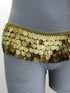 Egyptian Brass Coin Belt 4'' Band