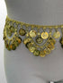 Egyptian Brass Coin Belt