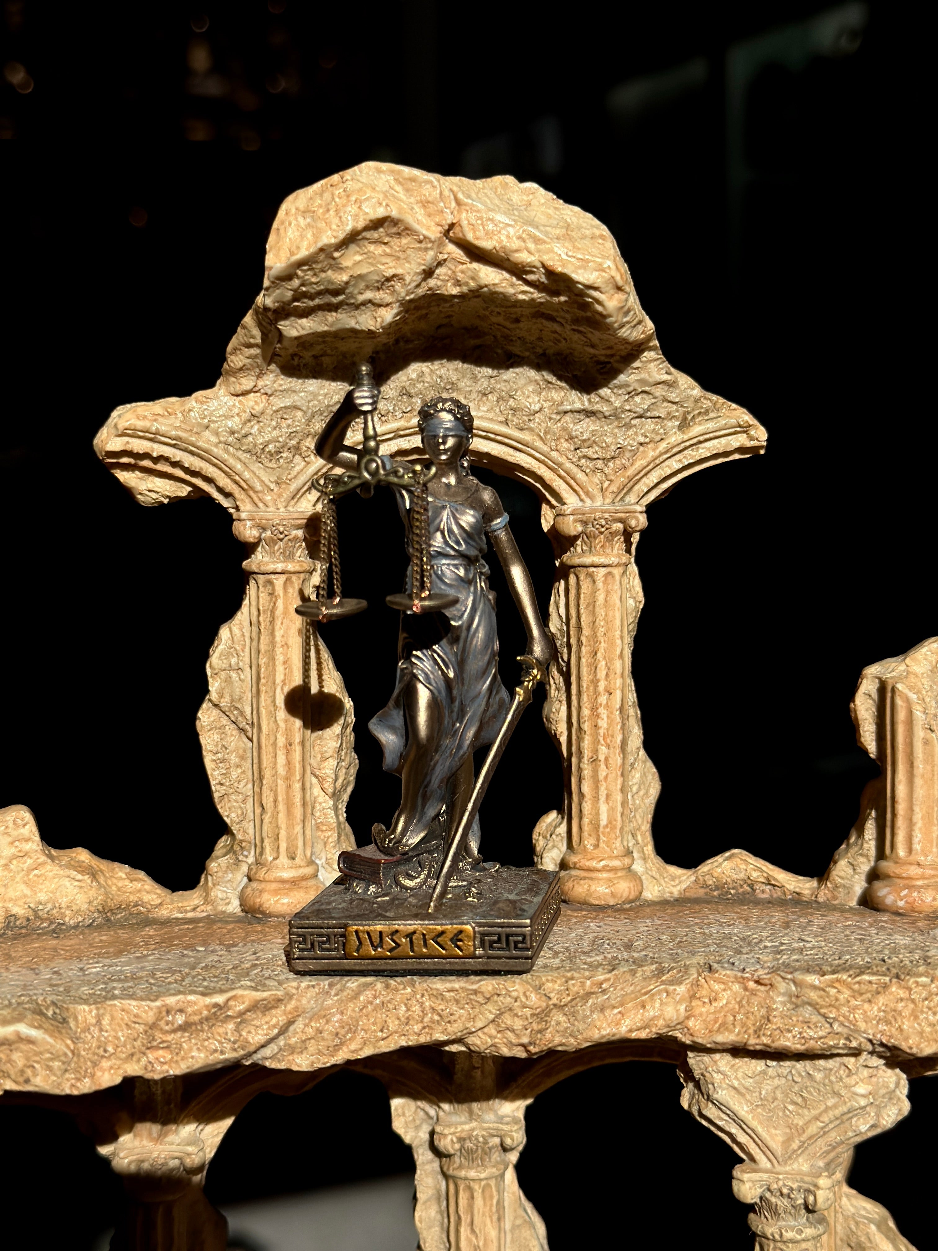 Lady Justice Mini Statue