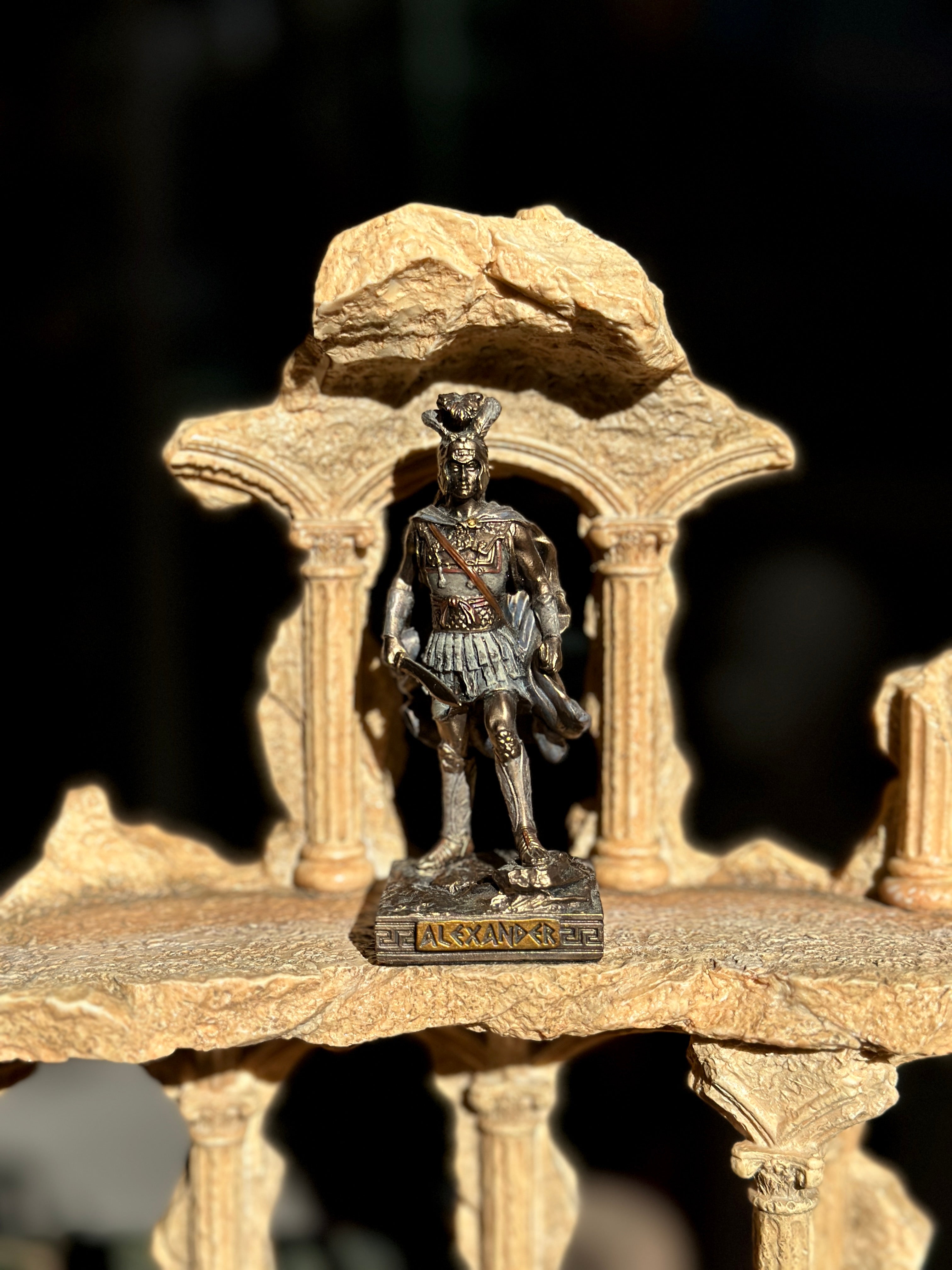 Alexander the Great Mini Statue