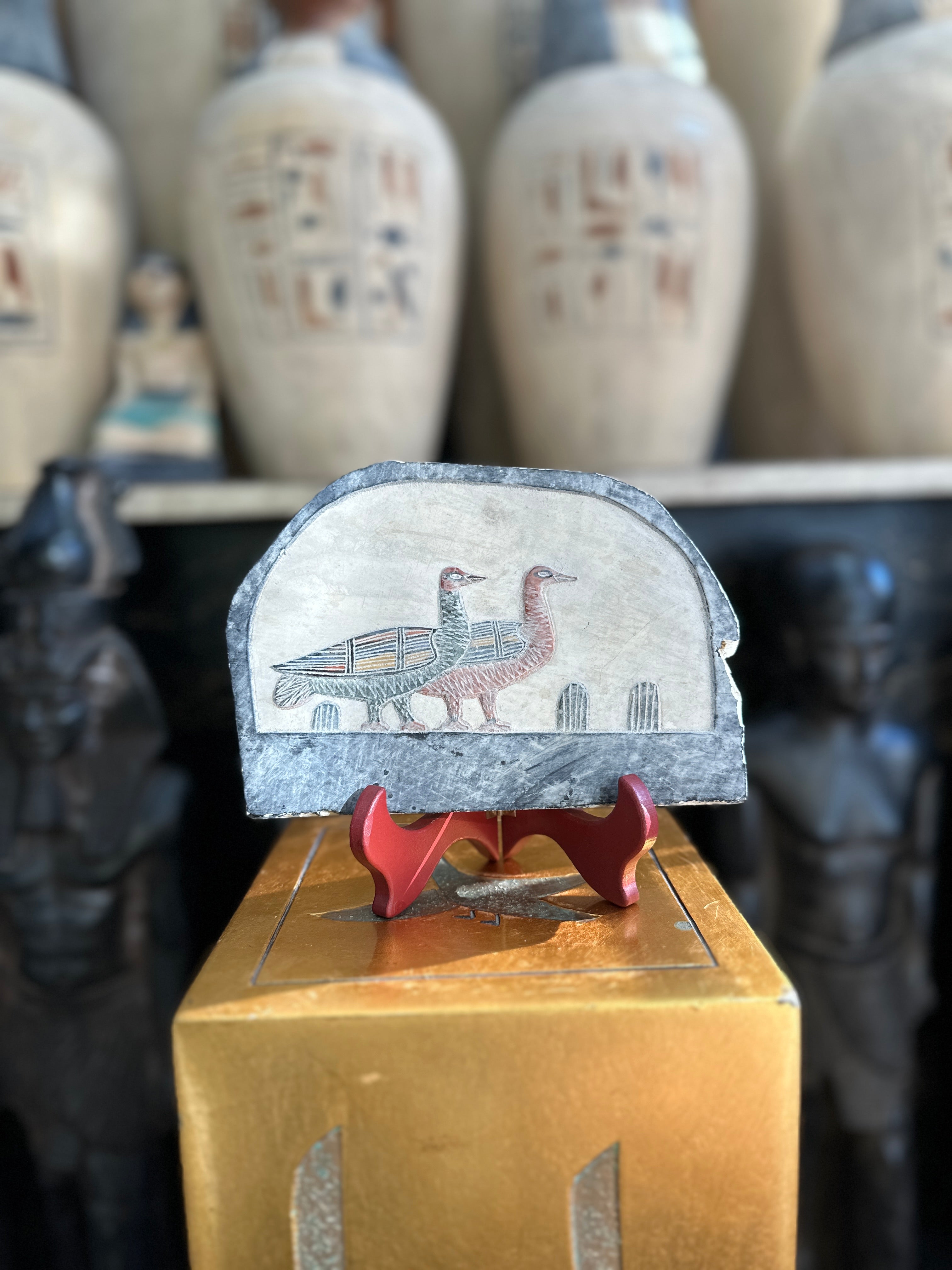 Egyptian Geese Plaque