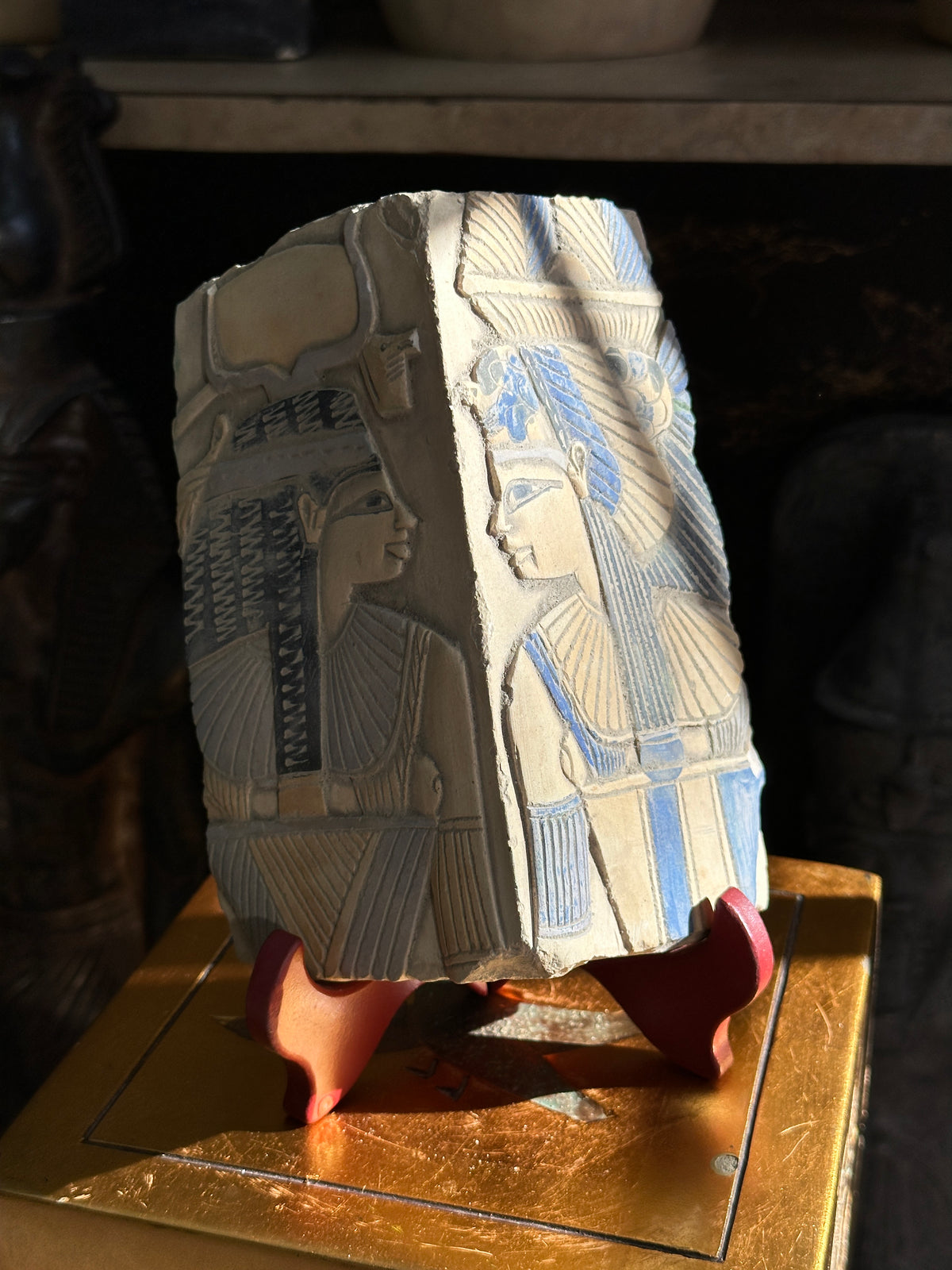 Isis & Hathor Plaque
