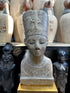 Queen Nefertiti Bust - Red Granite