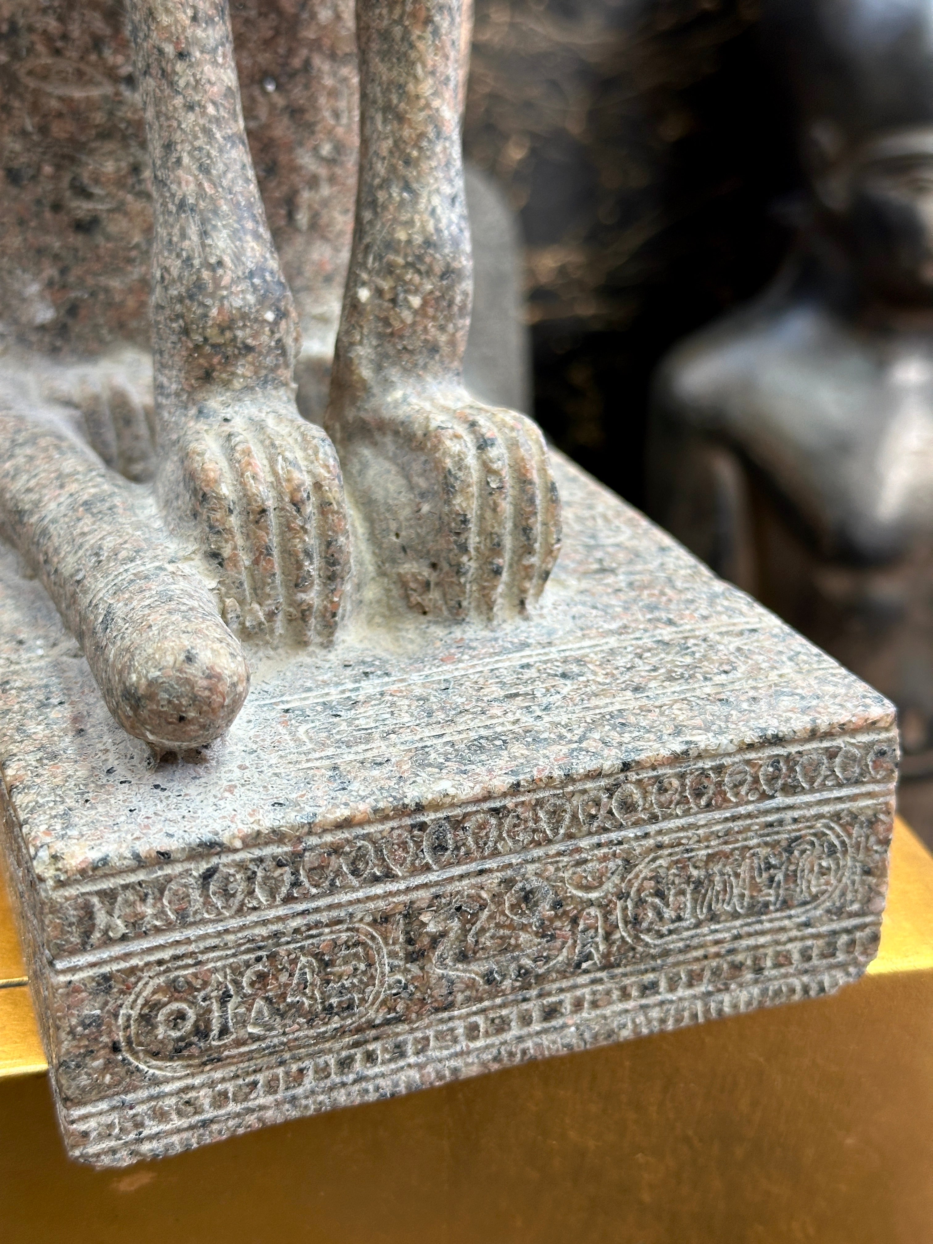 Bastet Statue - Red Granite