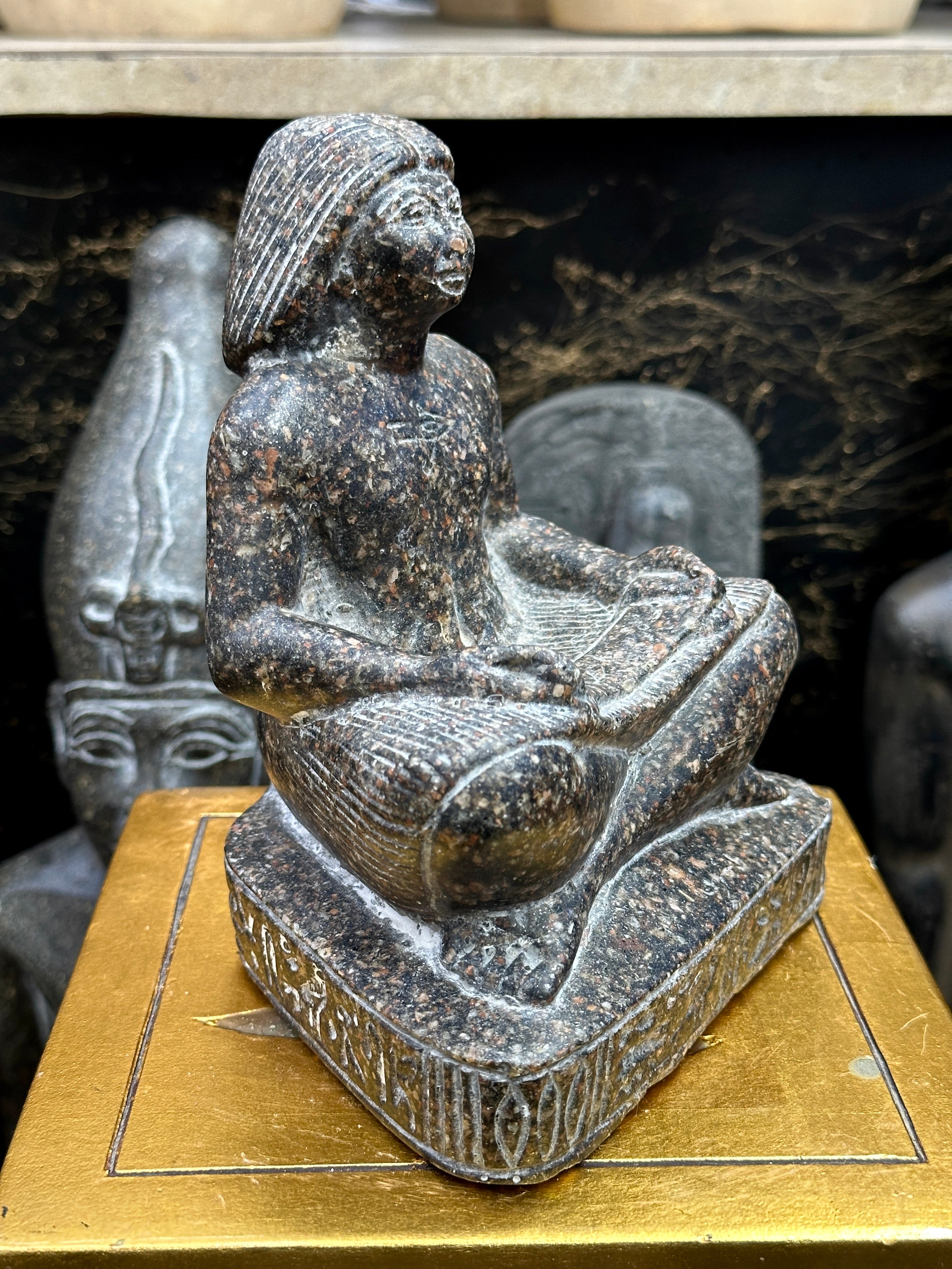 The Scribe Statue