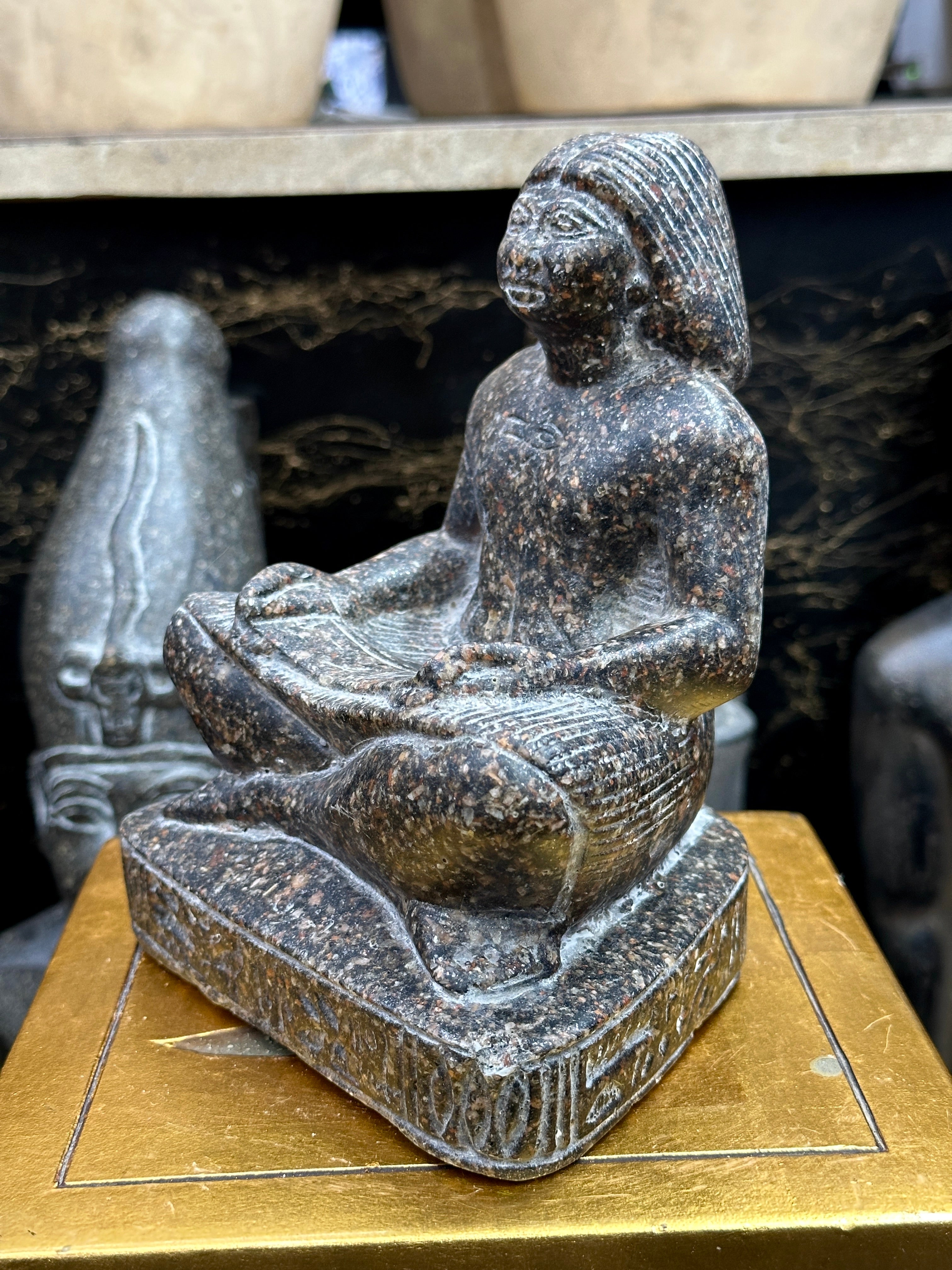 The Scribe Statue