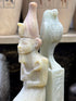 Osiris & Horus Statue - Soapstone