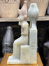 Osiris & Horus Statue - Soapstone