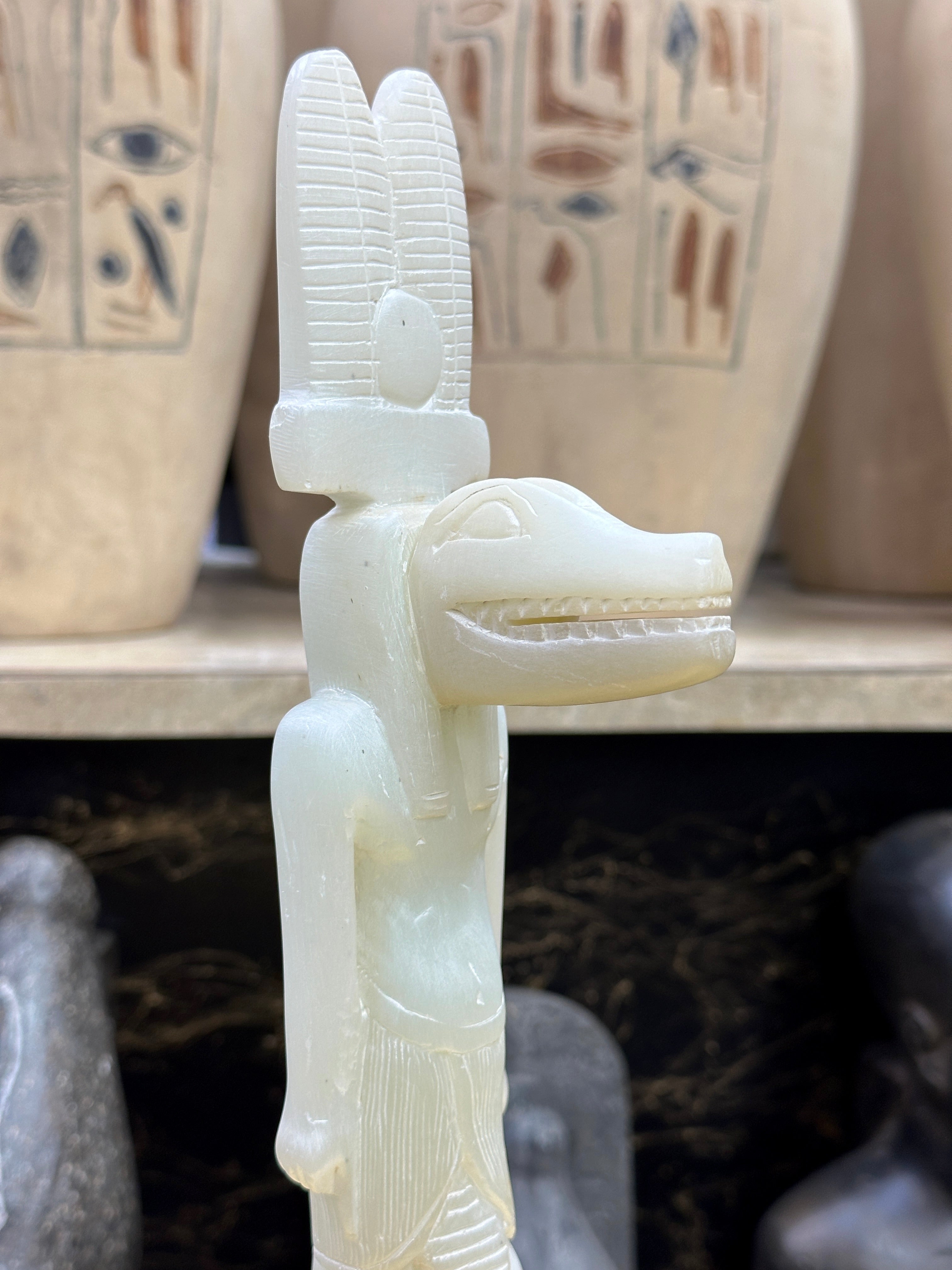 Sobek Statue - Soapstone