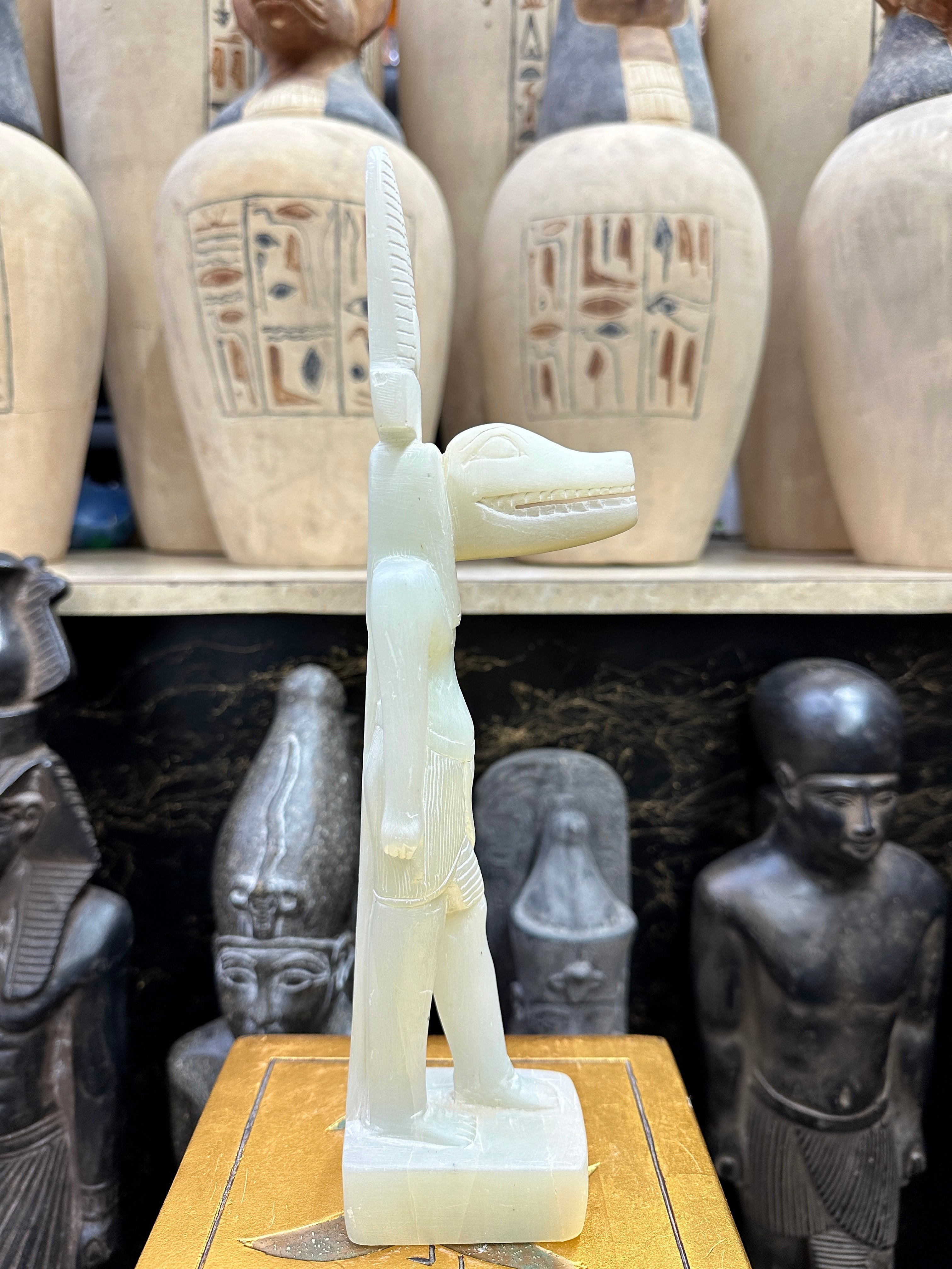 Sobek Statue - Soapstone