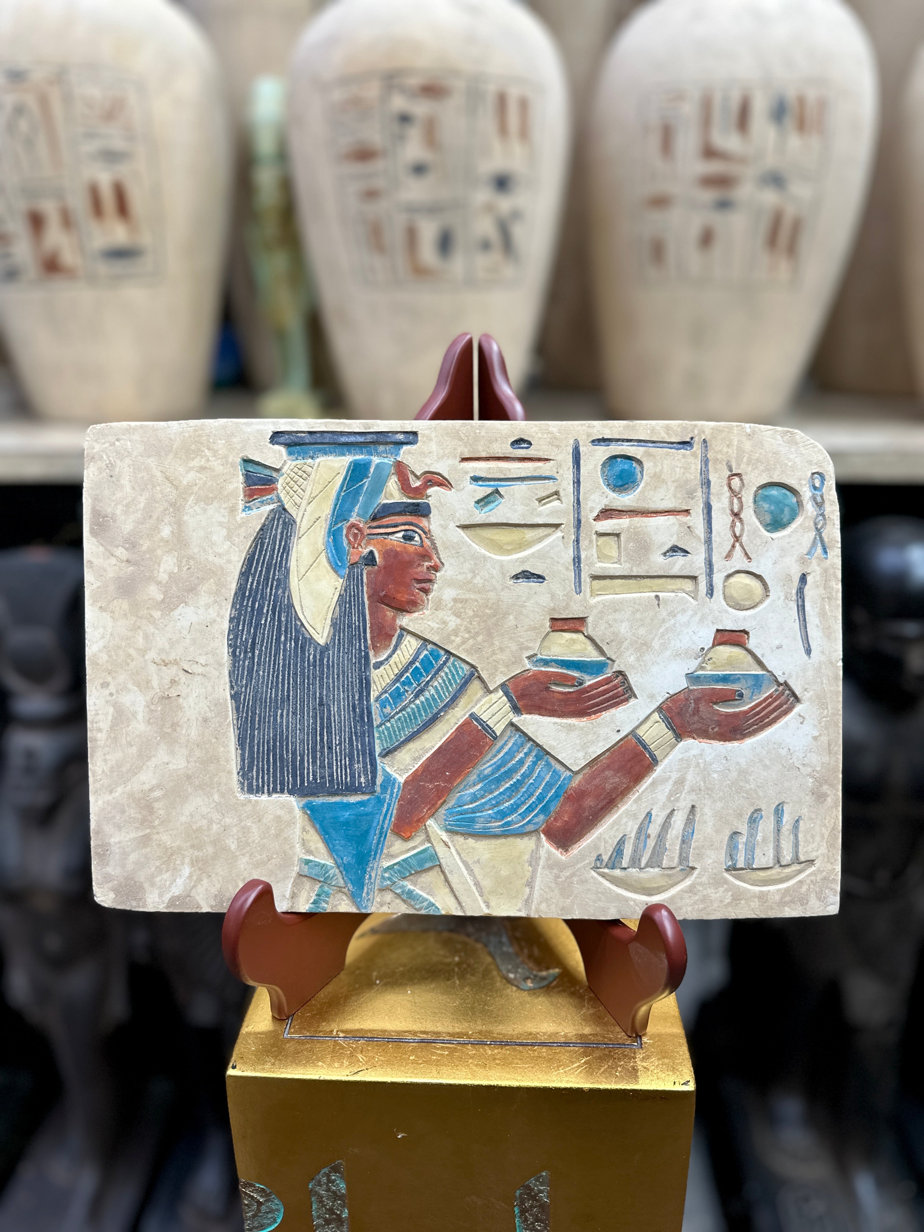 Queen Nefertari Plaque