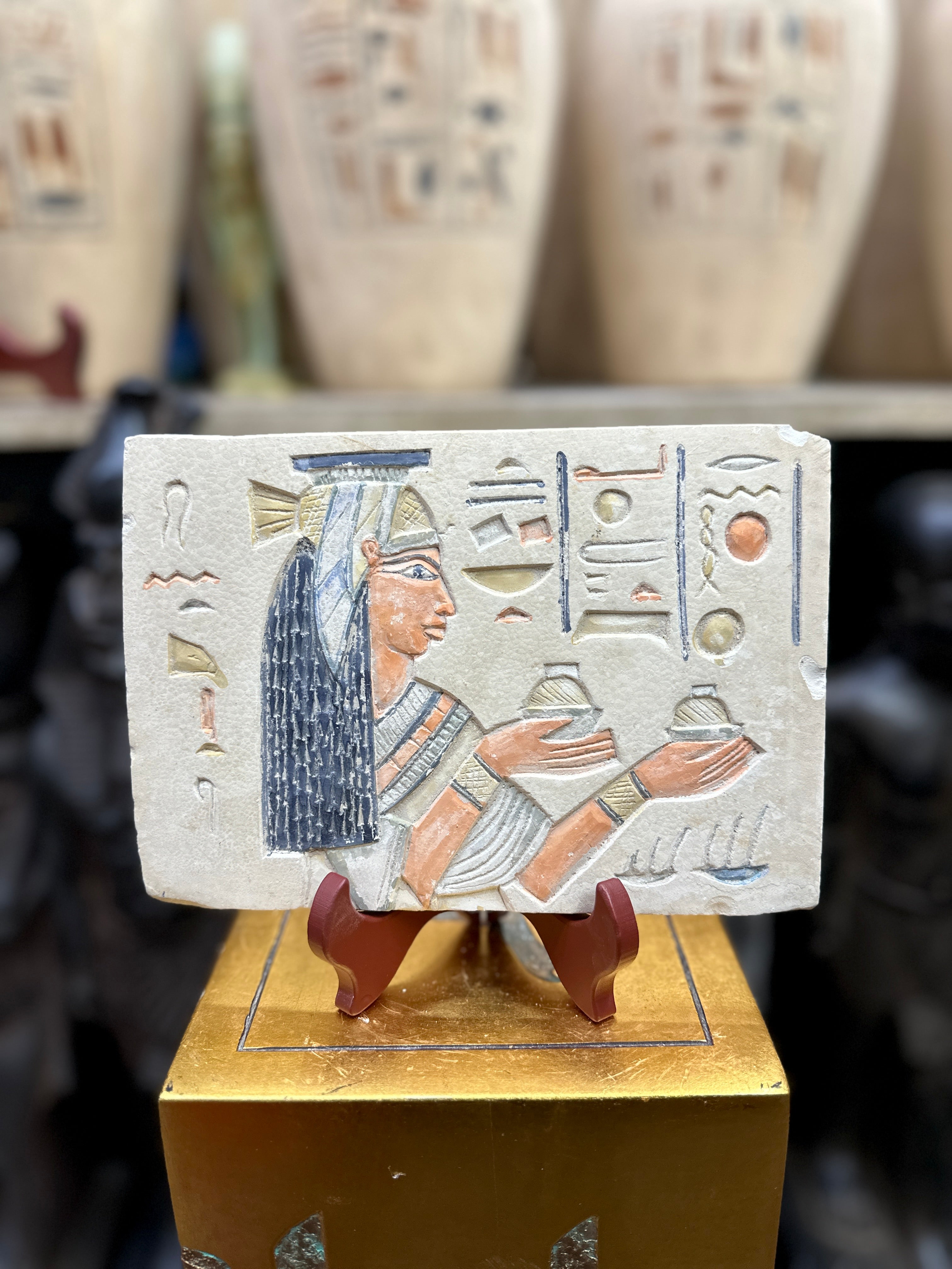 Queen Nefertari Plaque