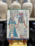 Isis Guiding Queen Nefertari Plaque