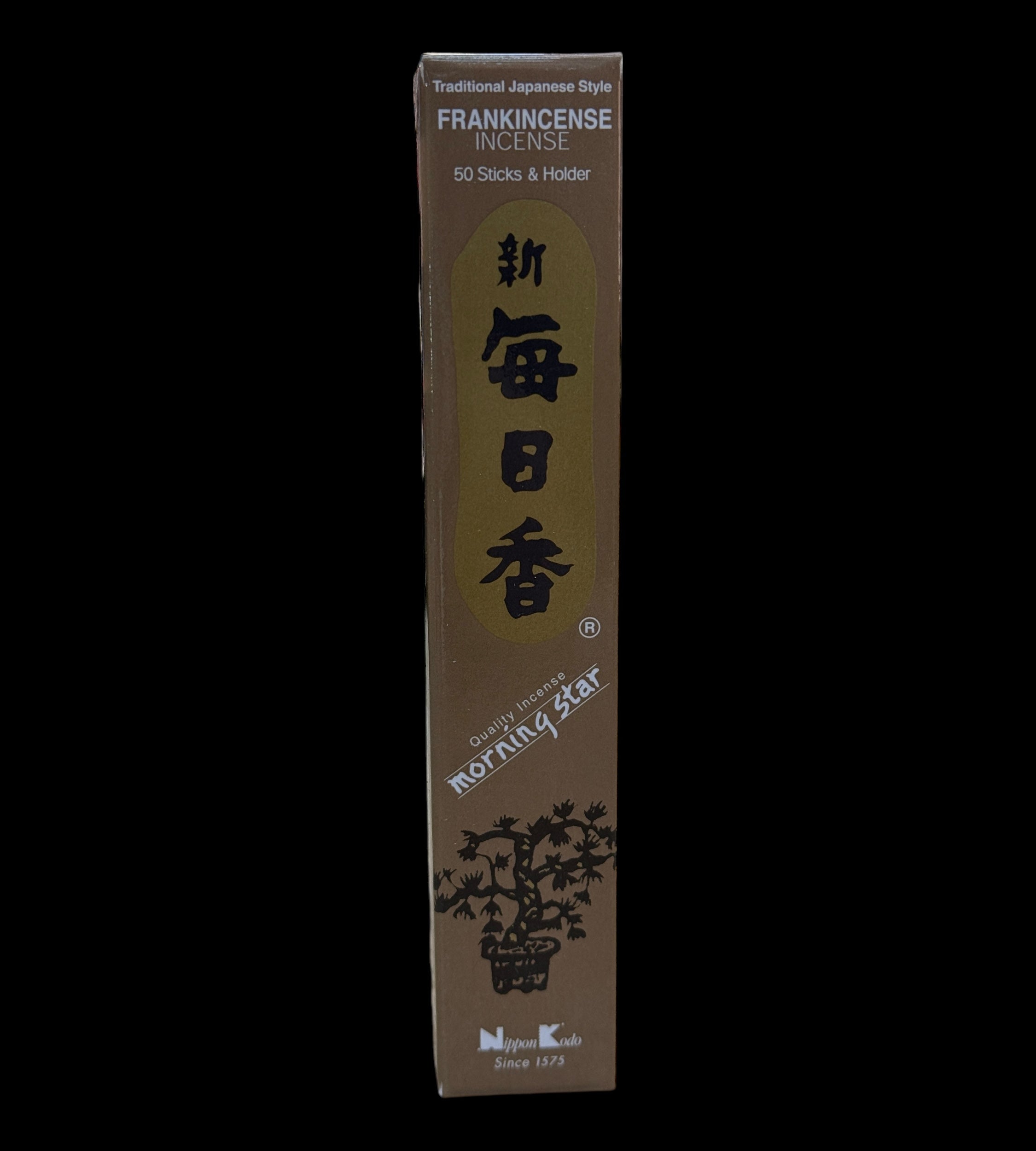 Morning Star Frankincense Incense 50 Sticks with cermaic burner