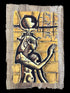 Isis Wall Relief Papyrus - 40x60cm