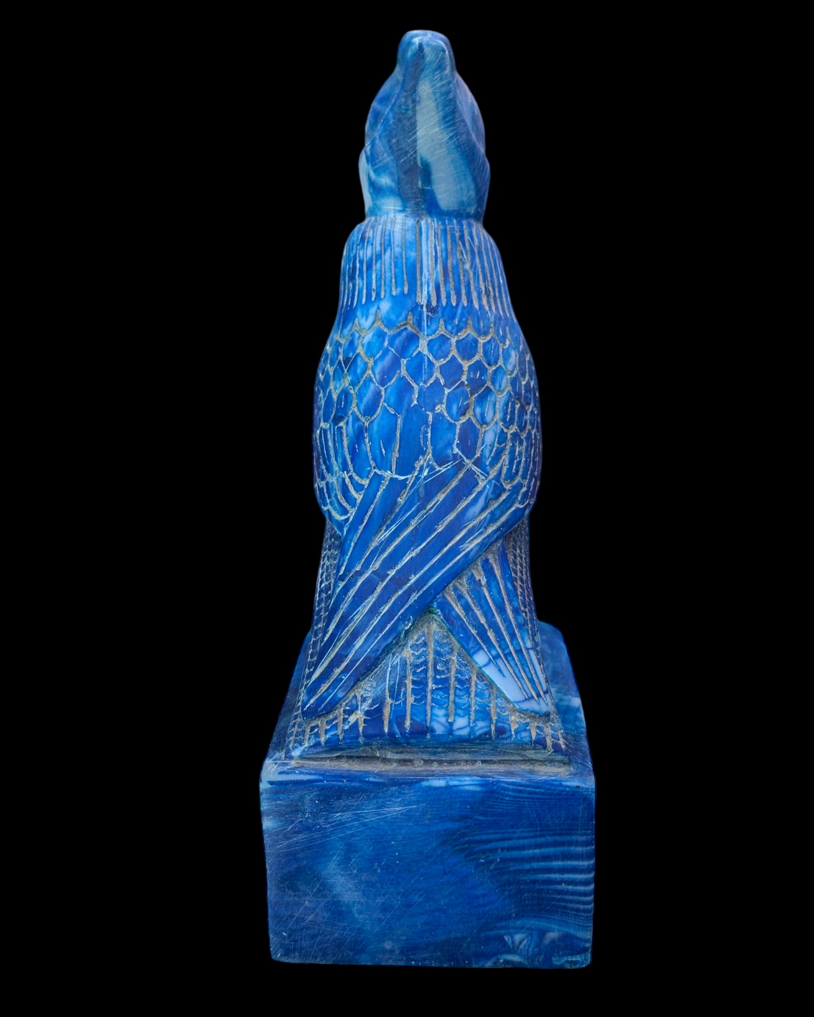 Horus Statue - Lapis Blue