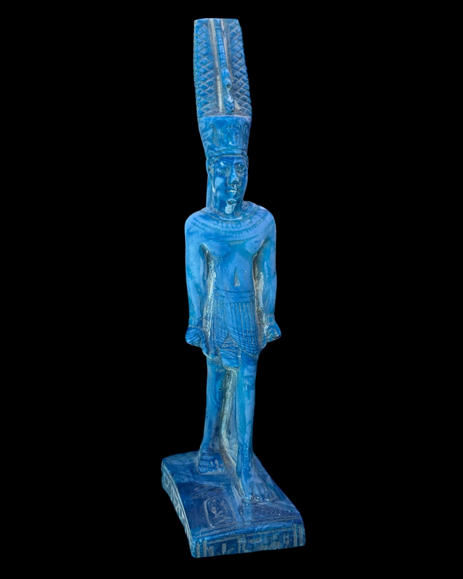 Amun Statue - Lapis Blue