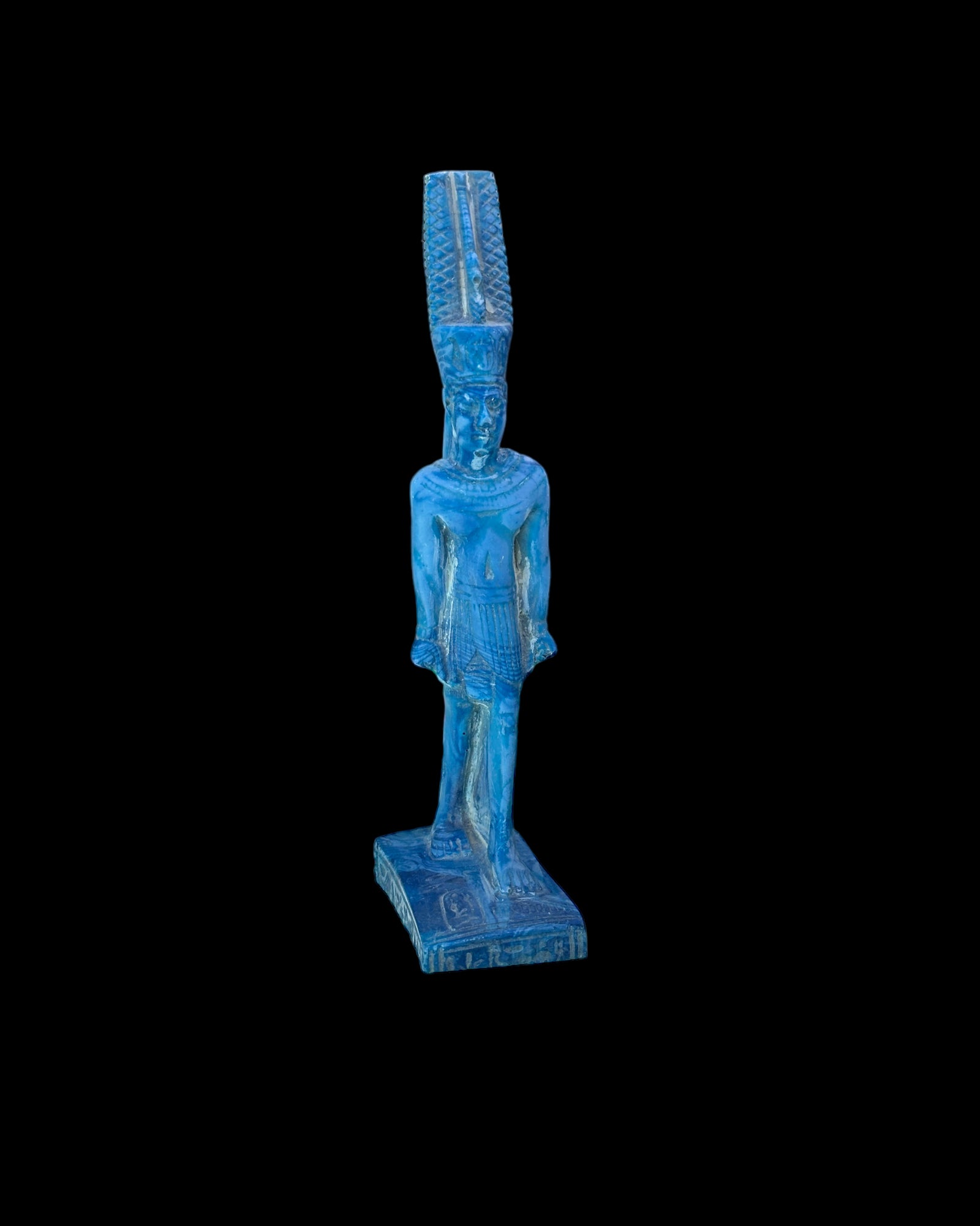 Amun Statue - Lapis Blue