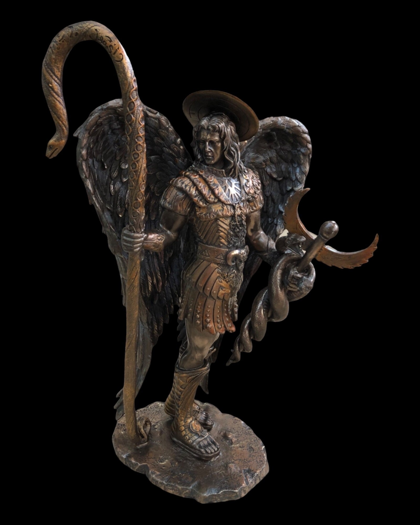 Archangel Saint Raphael Statue