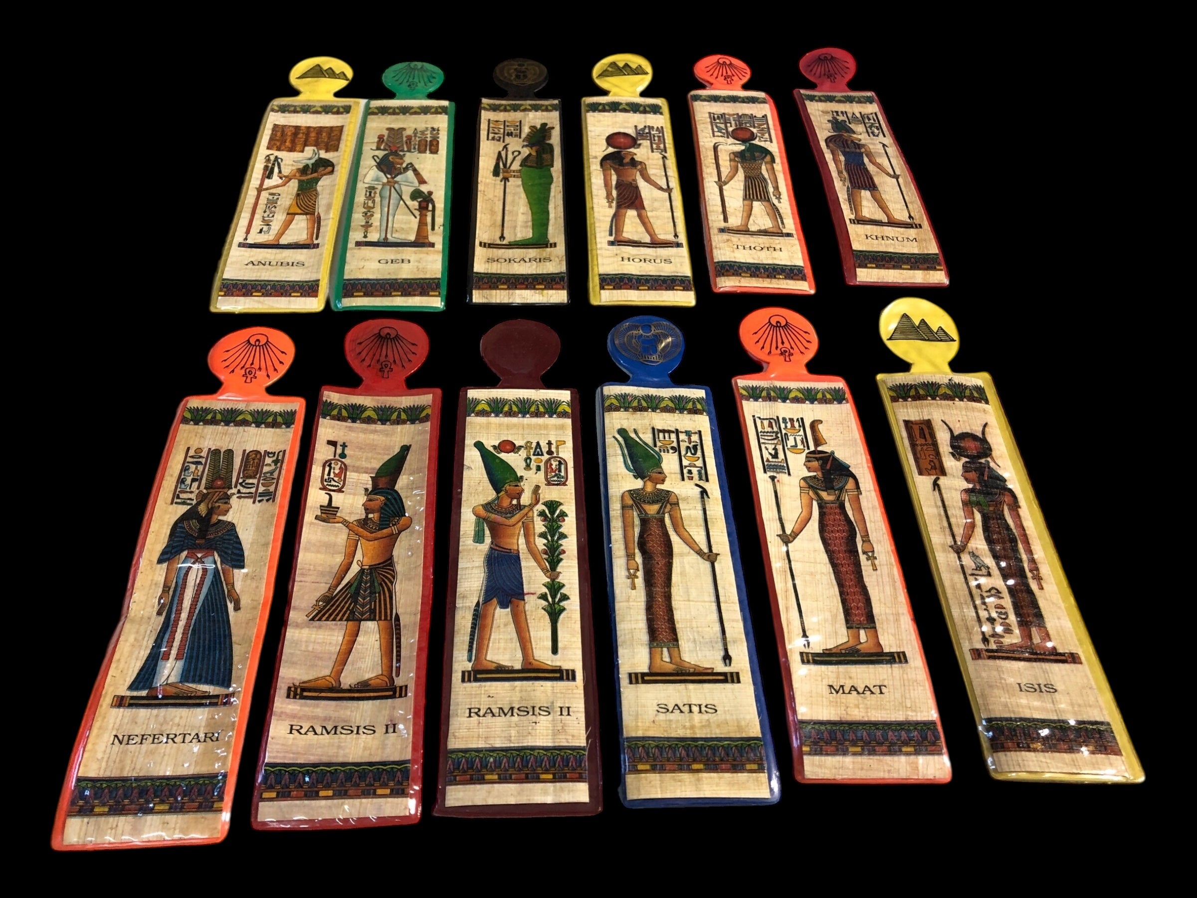 Papyrus Bookmarks - Set of 10