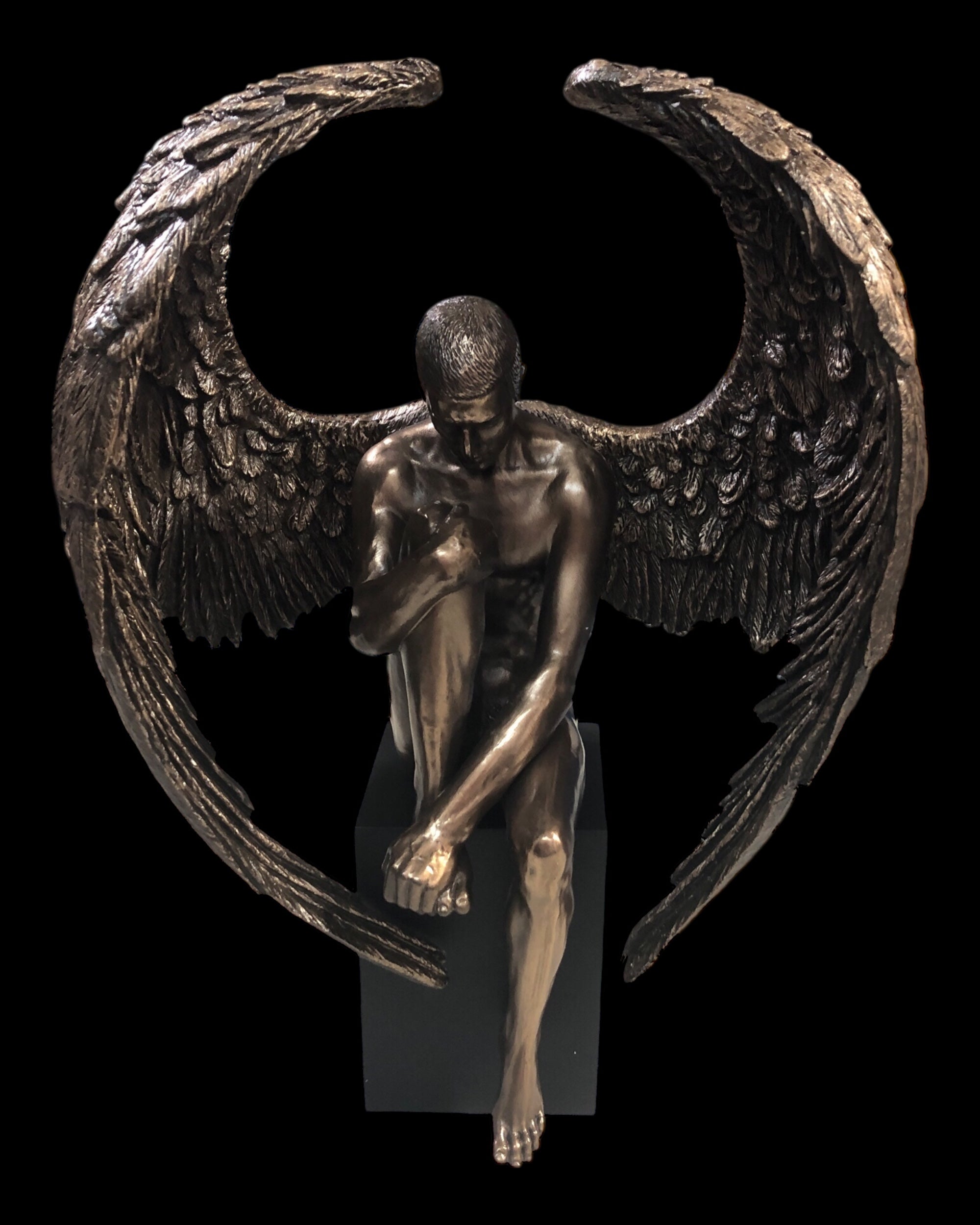 Angel on Plinth Statue