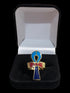 Ankh Ring - Brass