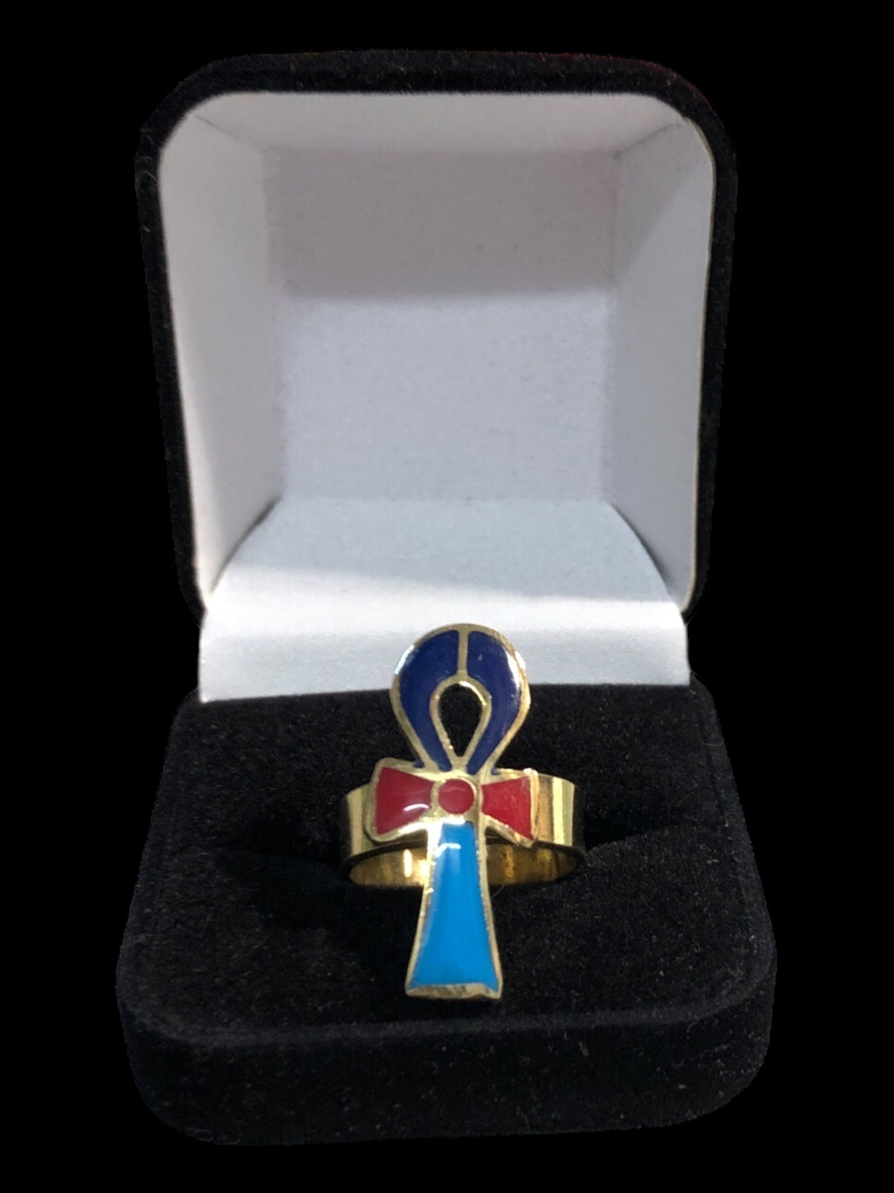 Ankh Ring - Brass