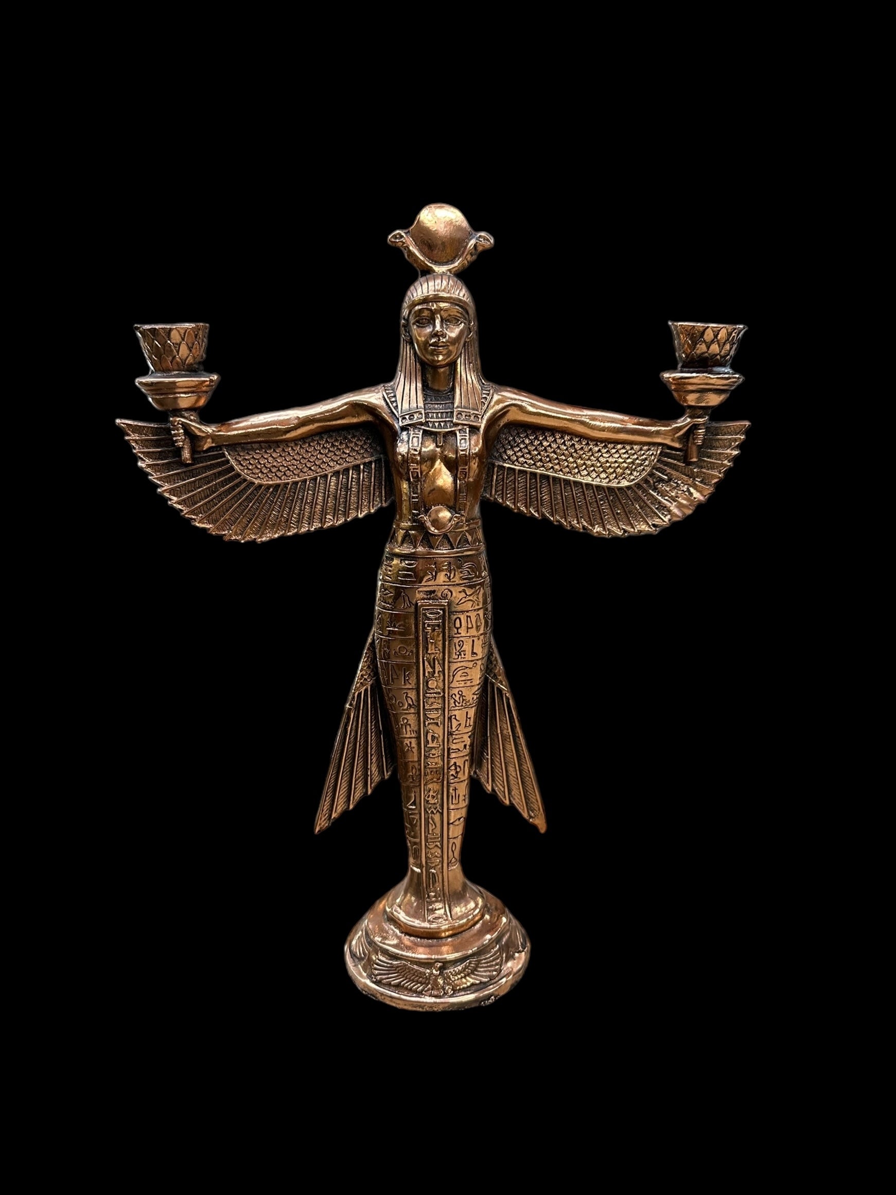 Isis Copper Statue