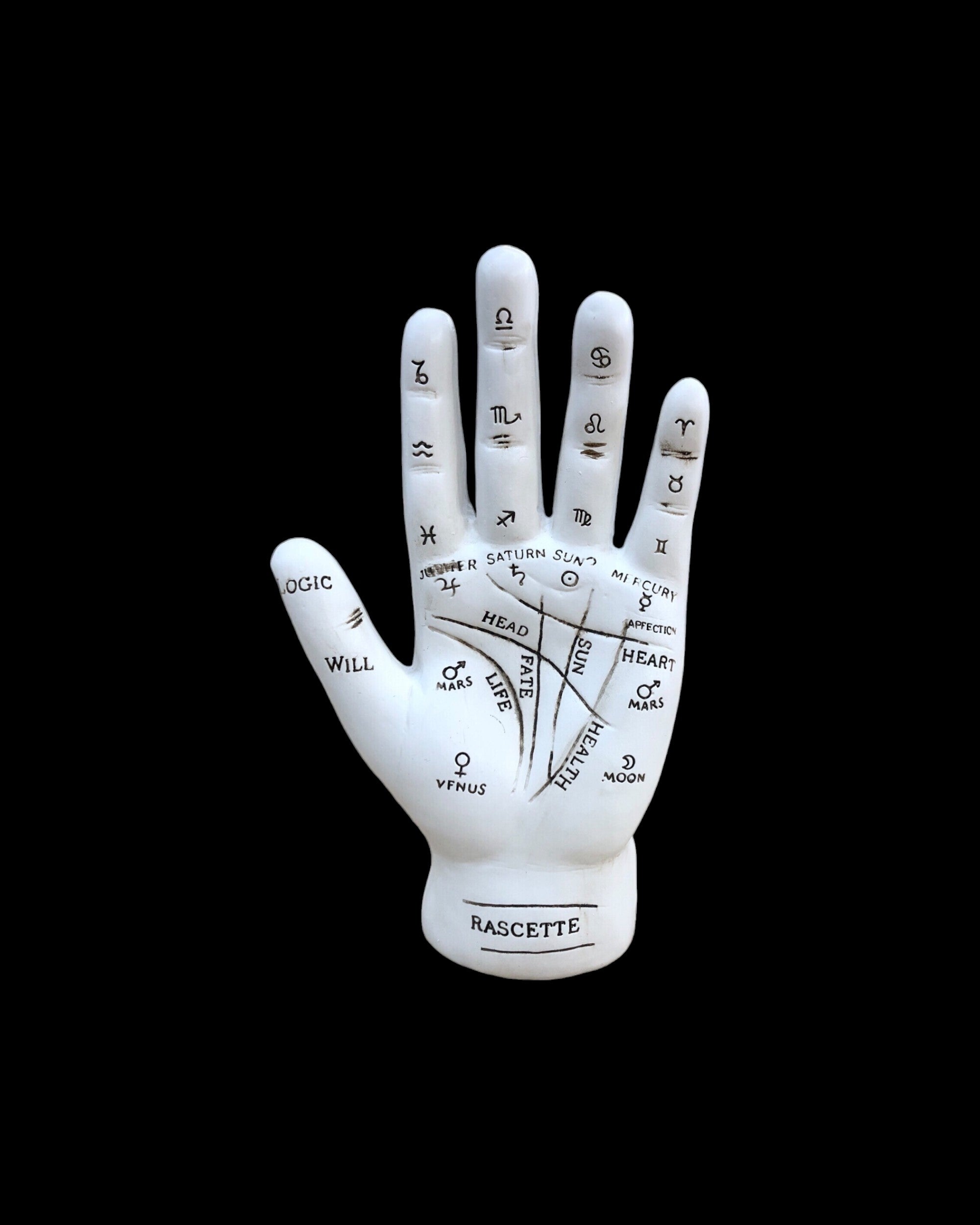 Fortune Teller Hand Statue