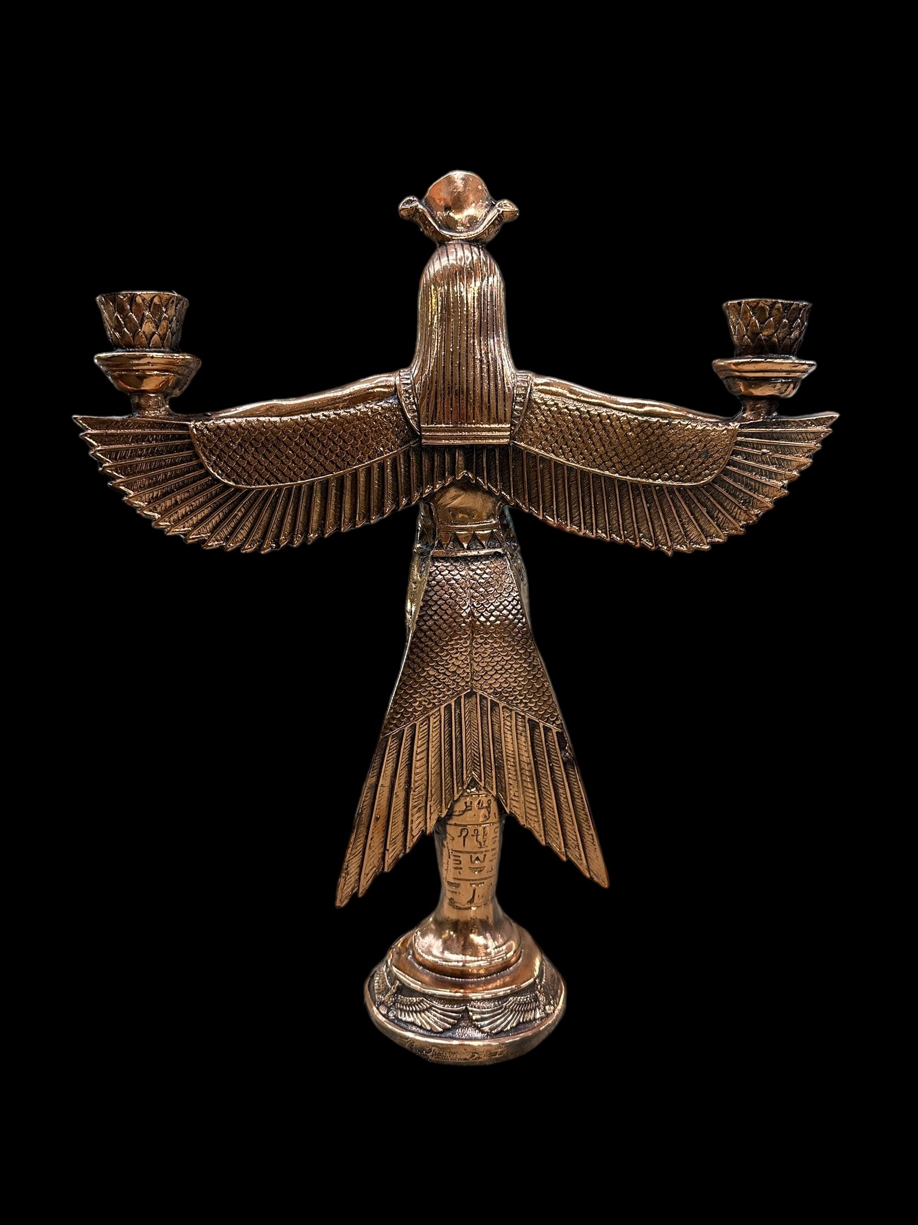 Isis Copper Statue