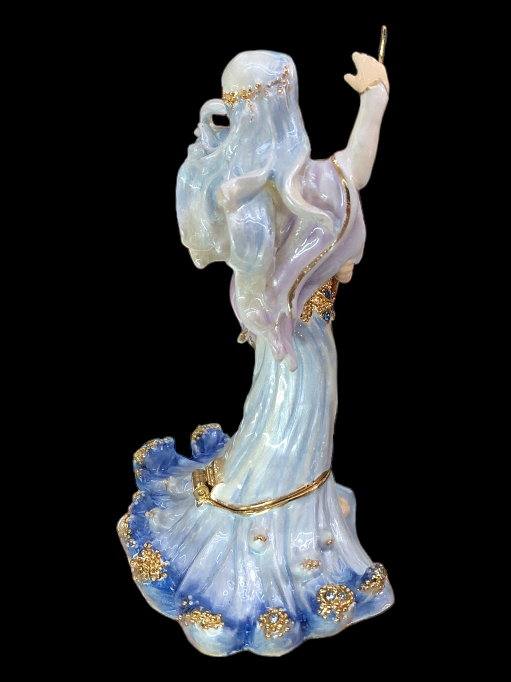 Lady of the Lake Enamel Box
