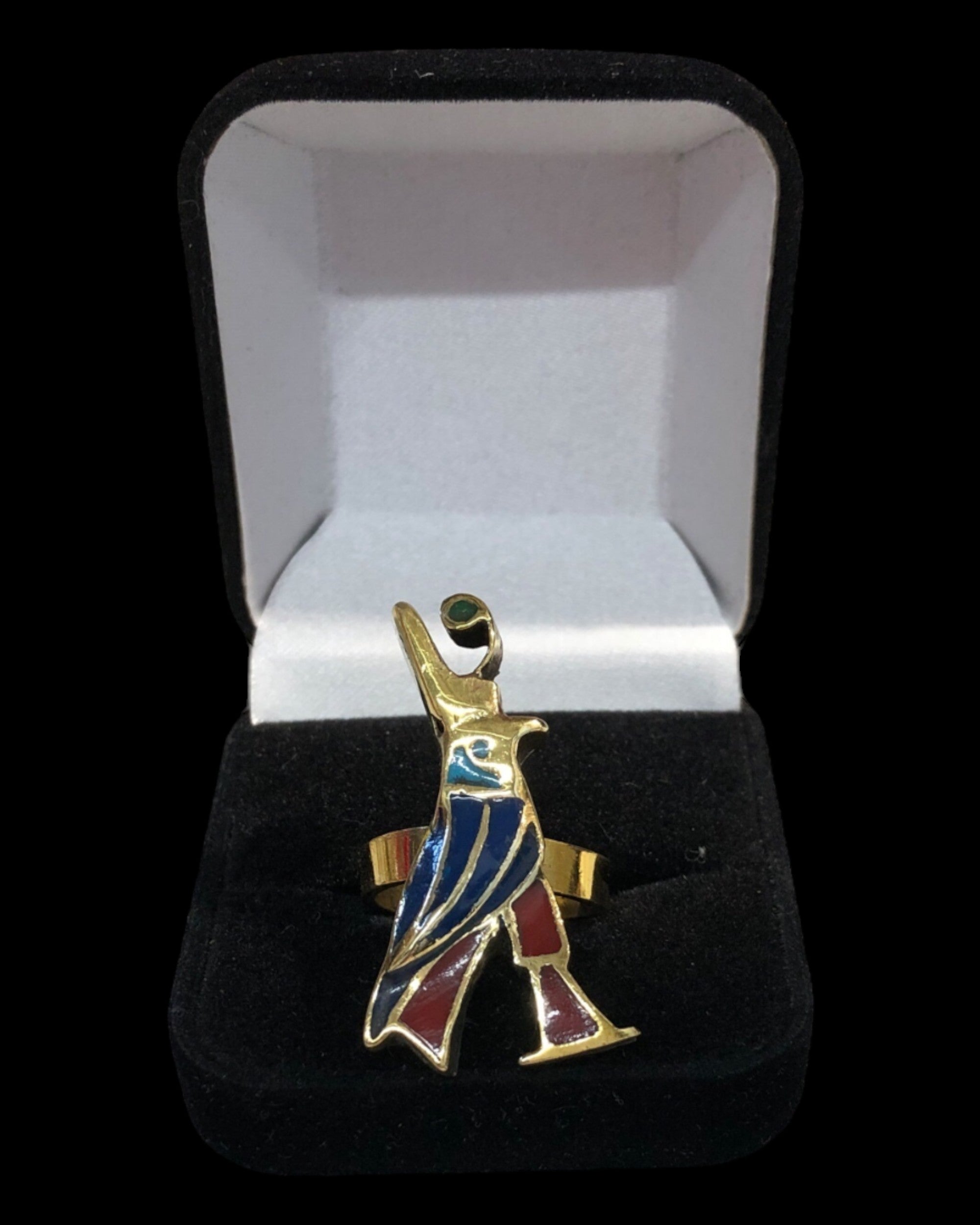 Horus Falcon Ring - Brass