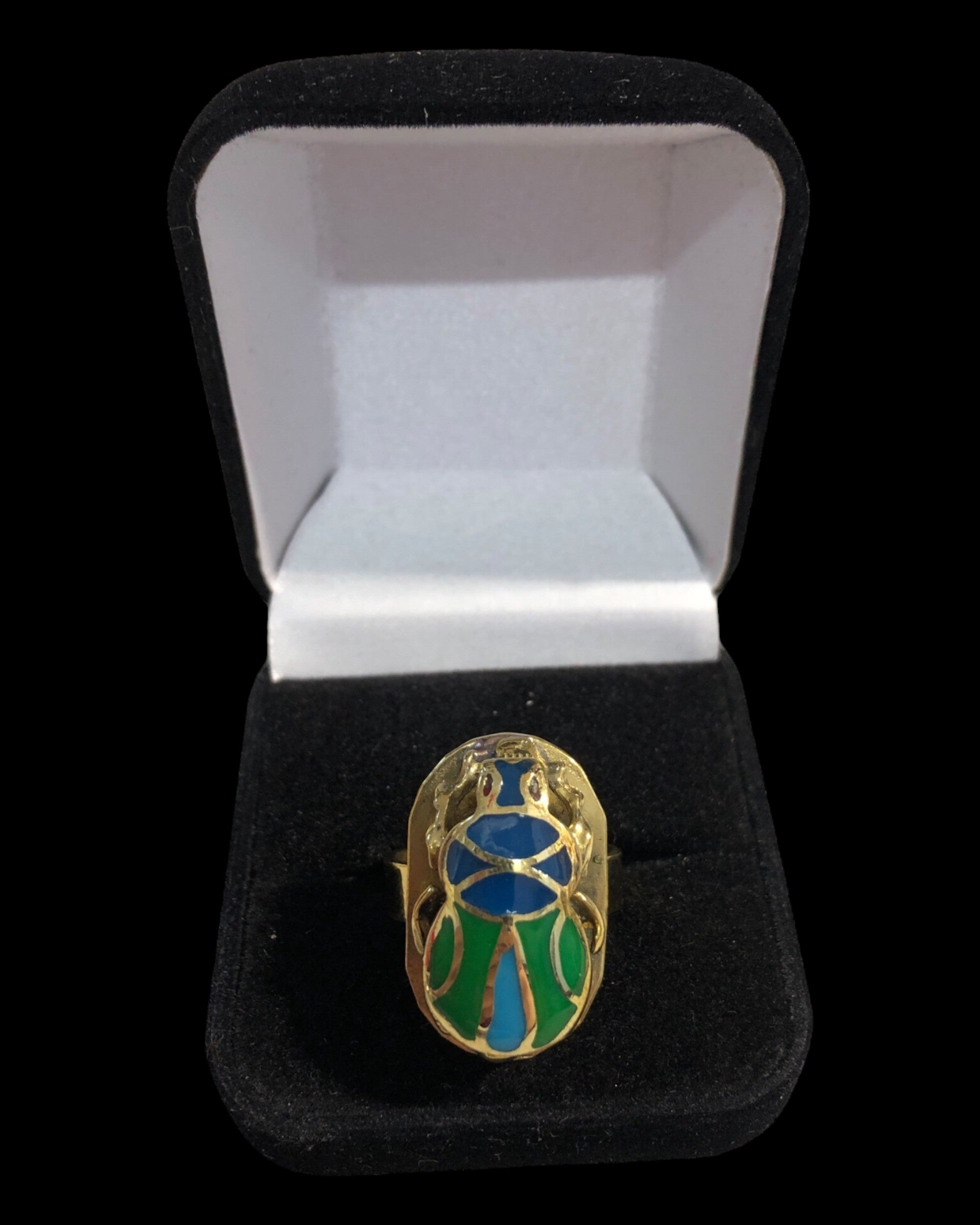 Scarab Ring - Brass