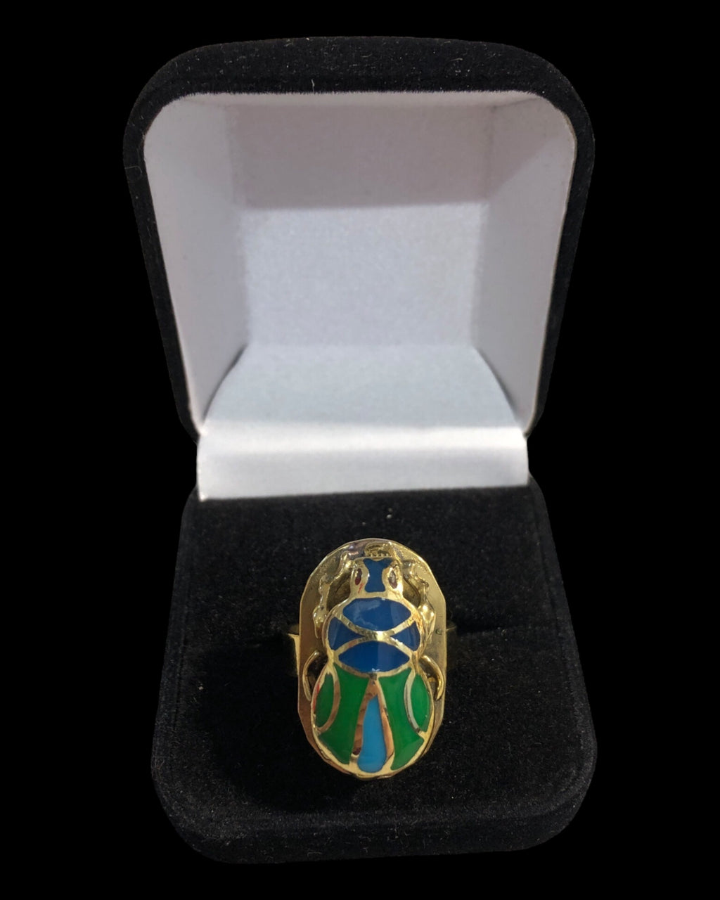 Scarab Ring - Brass