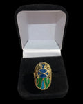 Scarab Ring - Brass
