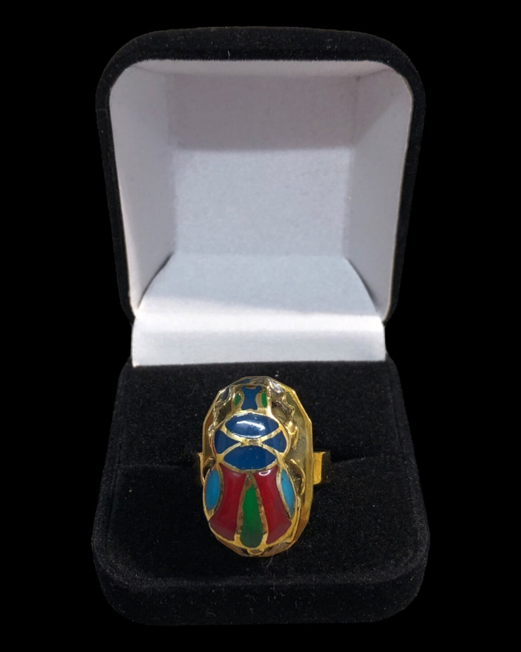 Scarab Ring - Brass