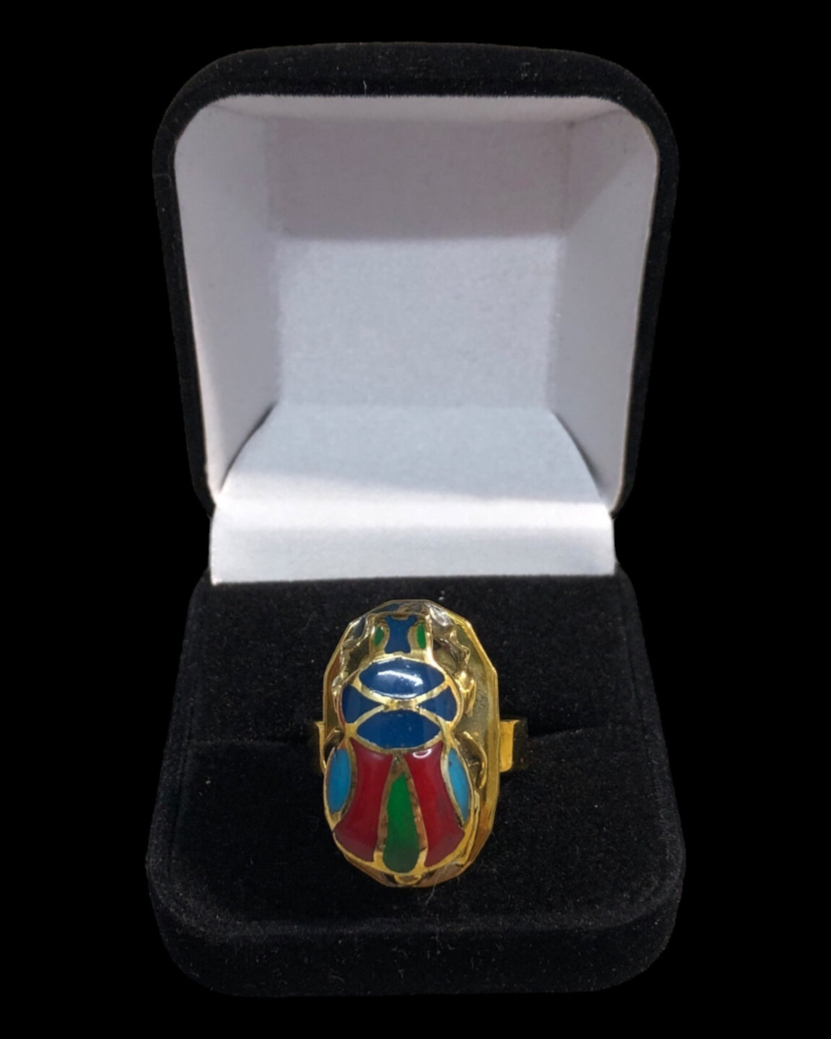 Scarab Ring - Brass