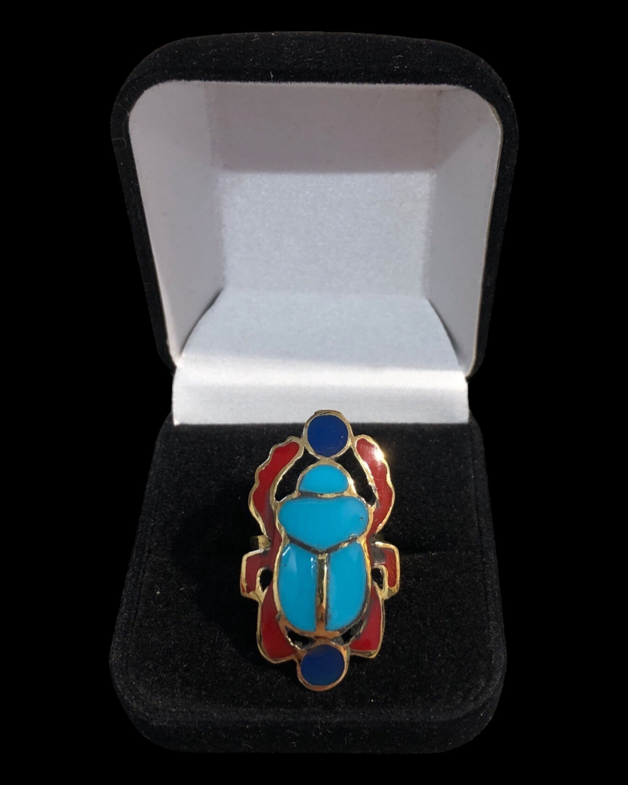 Scarab Ring - Brass